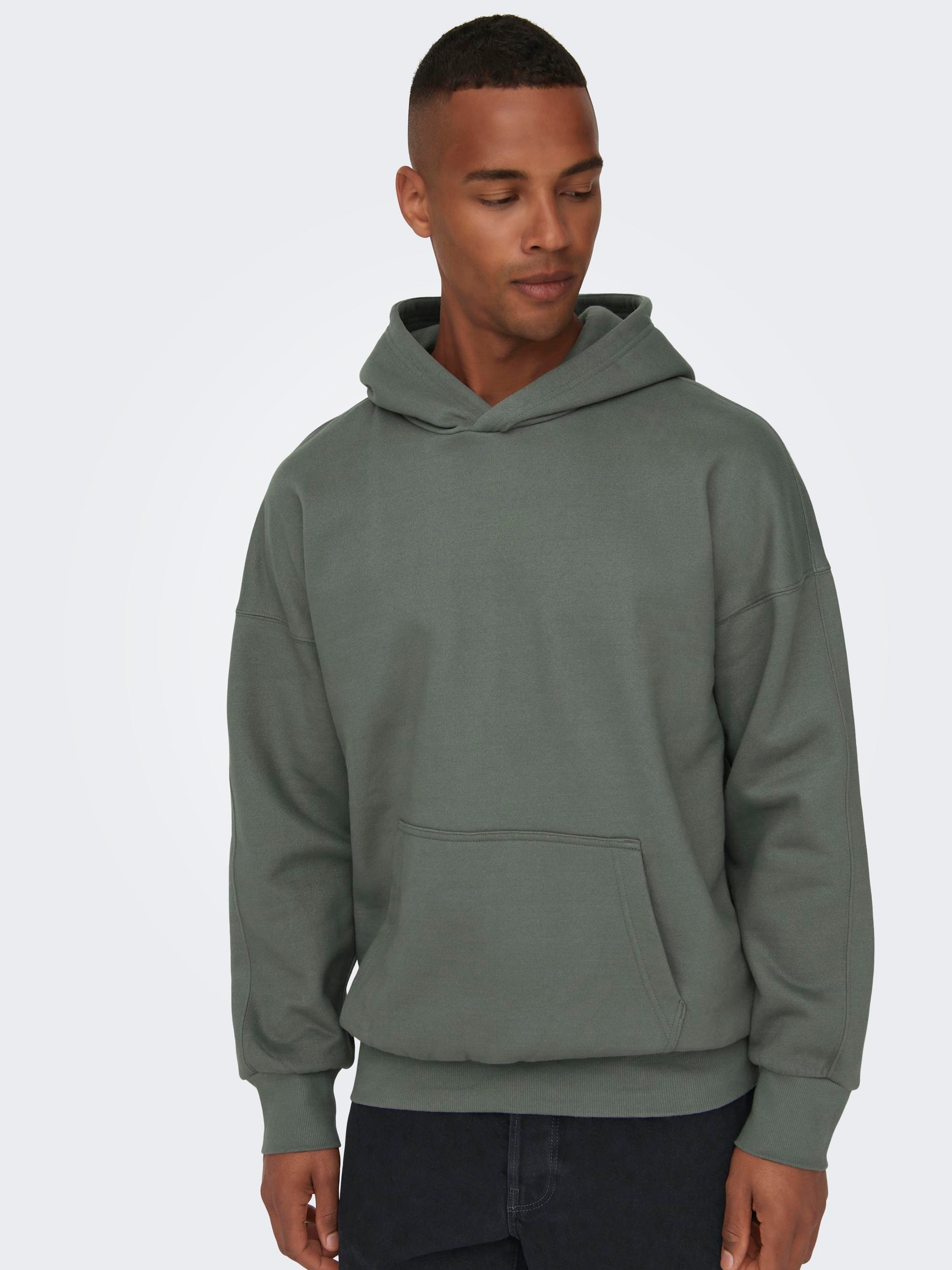 ONLY & SONS Kapuzensweatshirt »ONSDAN LIFE RLX HEAVY SWEAT HOODIE NOOS«