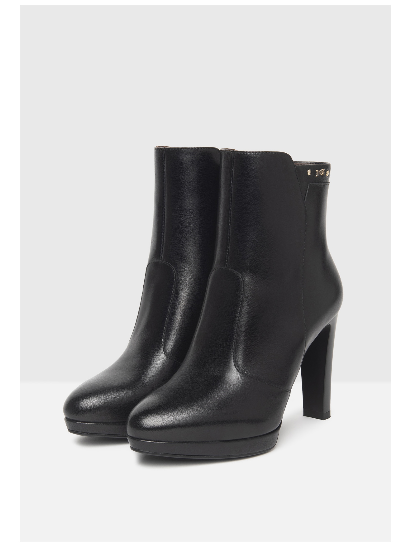 Nero Giardini High-Heel-Stiefelette »Nero Giardini Stiefelette Leder«