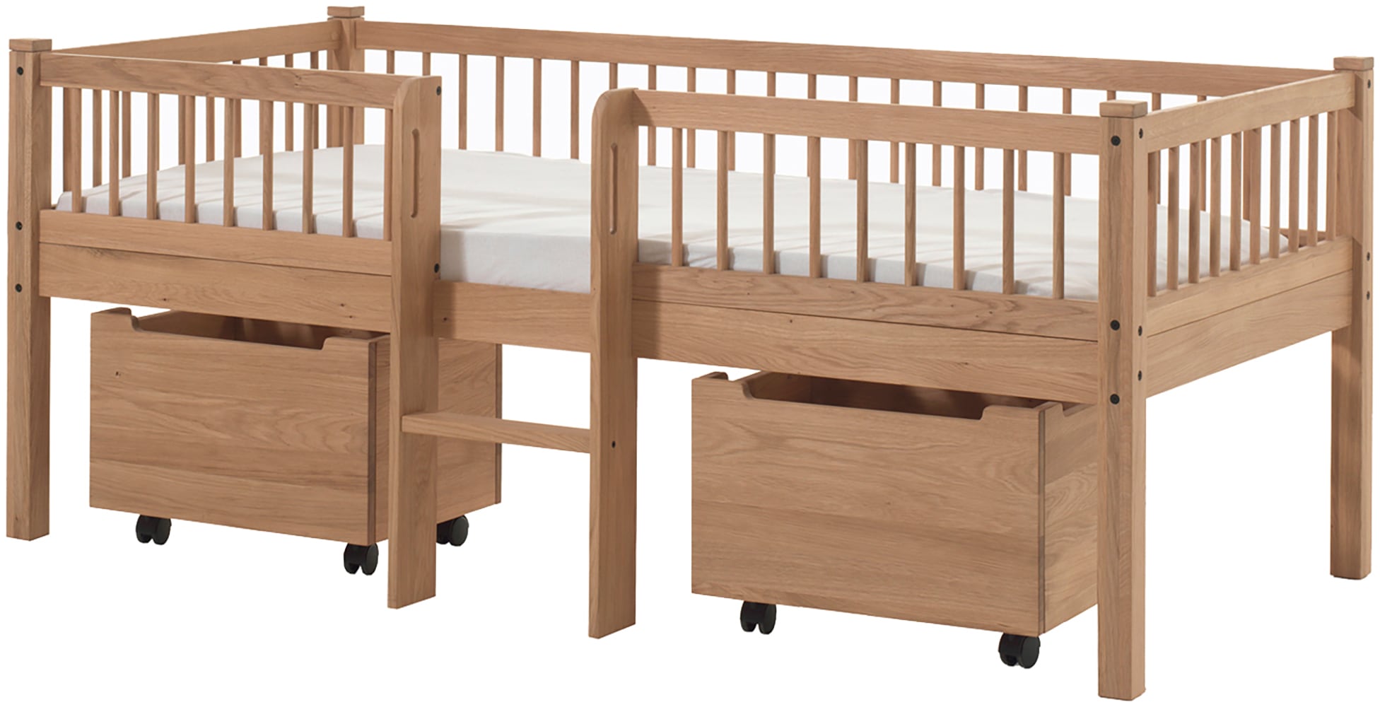 Vipack Massivholzbett "Forrest Made in Europe, stabil und hochwertig gebaut günstig online kaufen