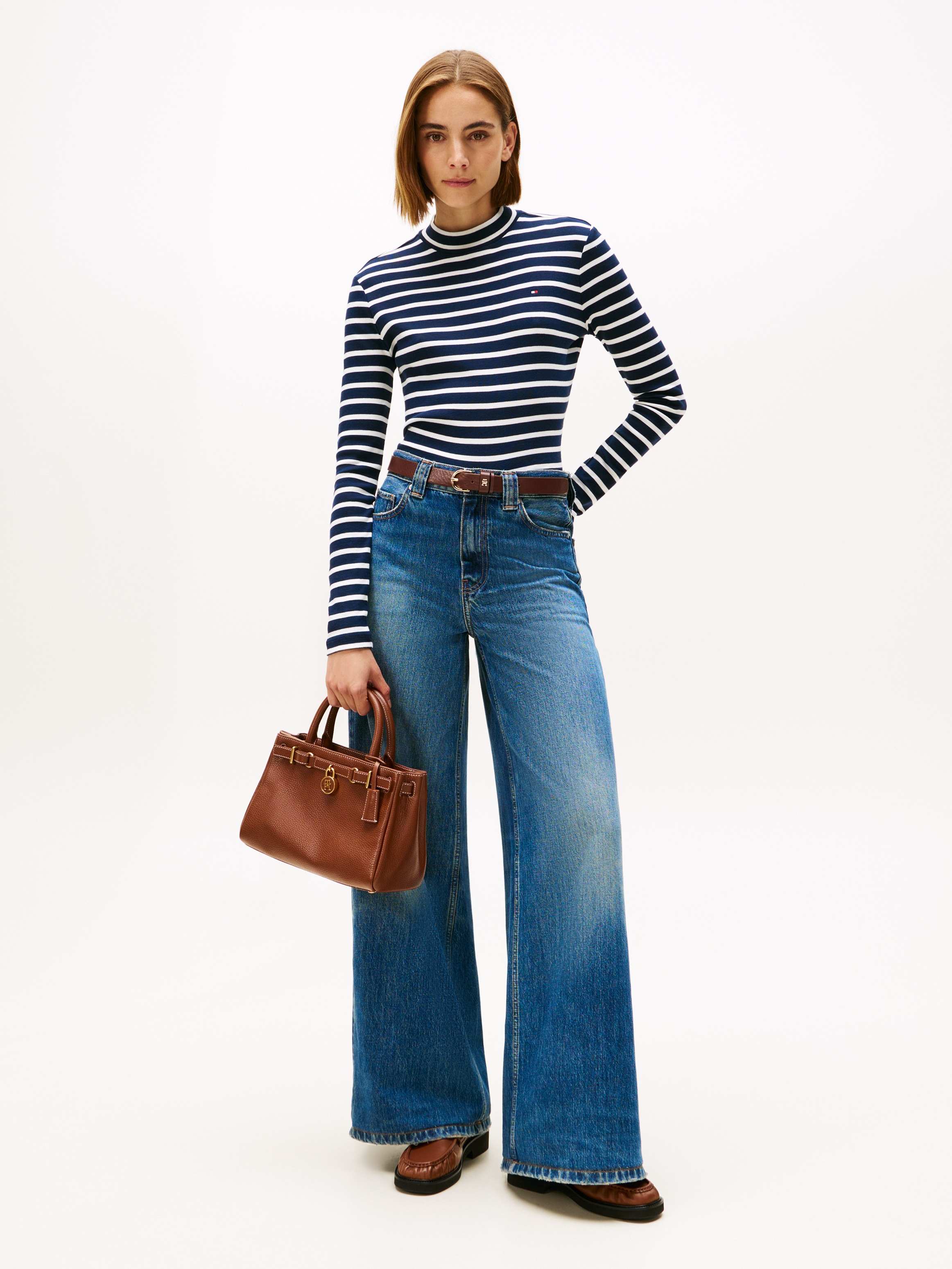 Thumbnail - Tommy Hilfiger Langarmshirt "SLIM CODY MOCK-NK LS"