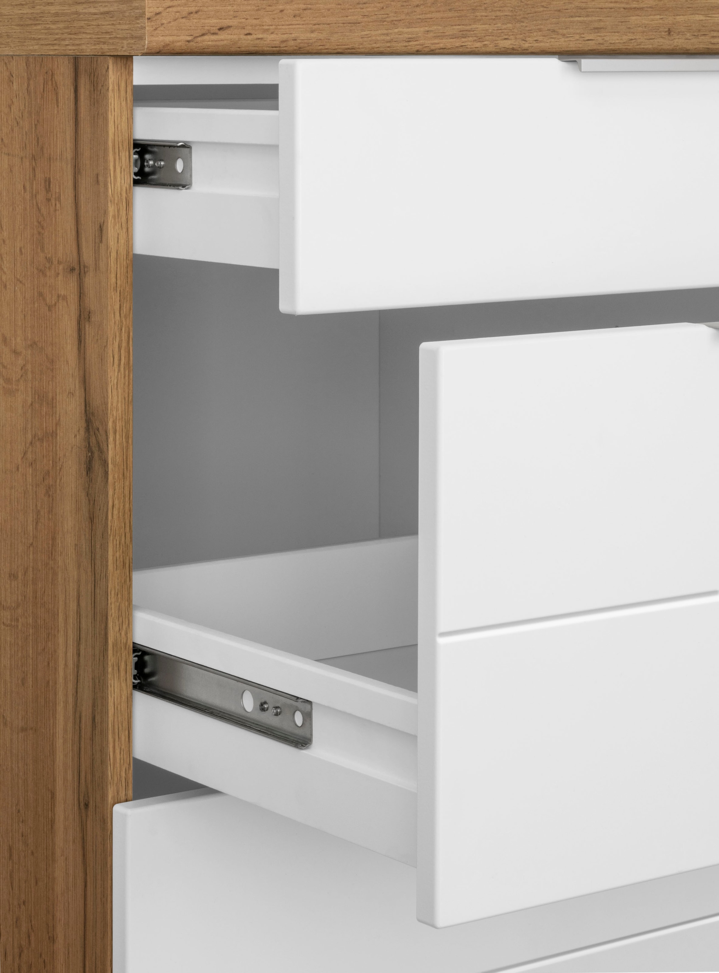 KOCHSTATION Winkelküche »KS-Luhe«, Stellbreite 240x180 cm, wahlweise mit oder ohne E-Geräten, MDF-Fronten