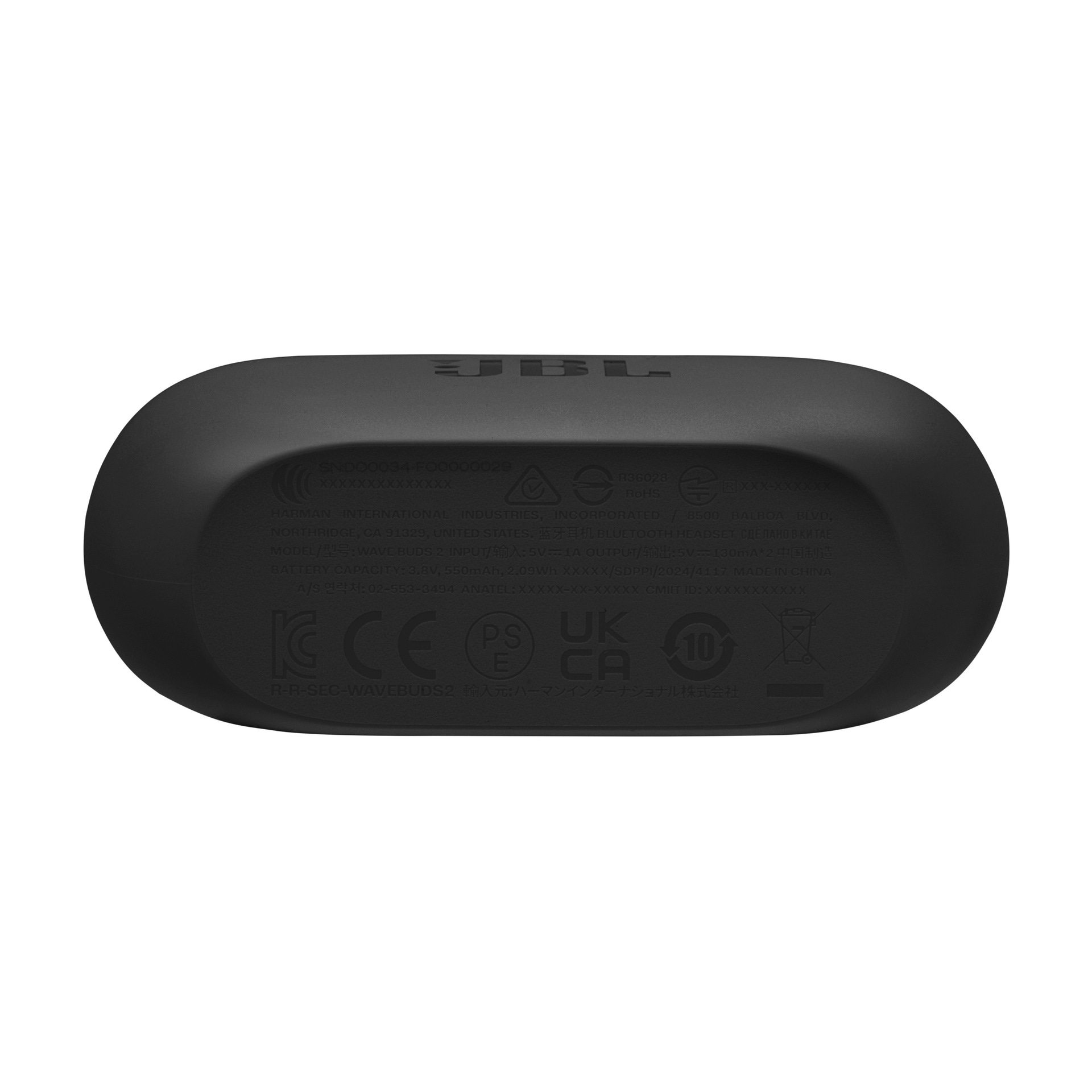 JBL wireless In-Ear-Kopfhörer »Wave Buds 2«, A2DP Bluetooth, Active Noise Cancelling (ANC)