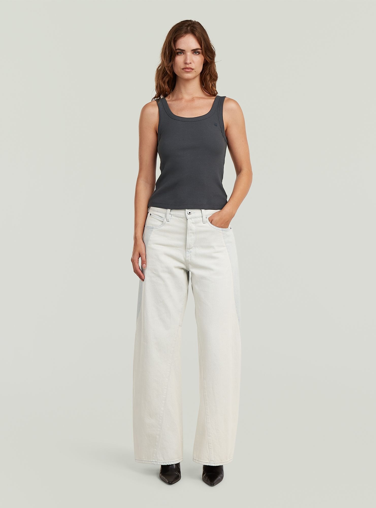 G-STAR Regular-fit-Jeans »Contor Two-Tone Wide Jeans«
