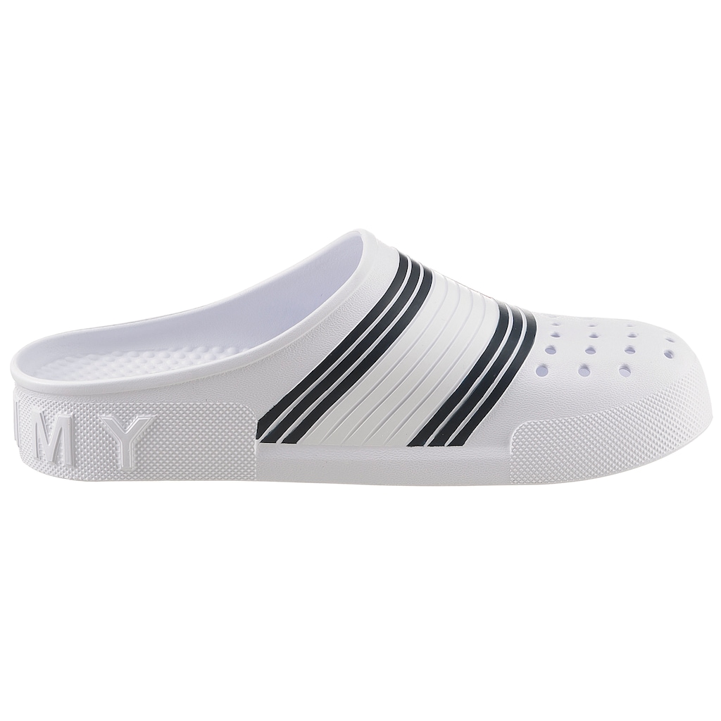 Tommy Hilfiger Clog »COMFORTABLE EVA HILFIGER MULE«, mit luftiger Lochung