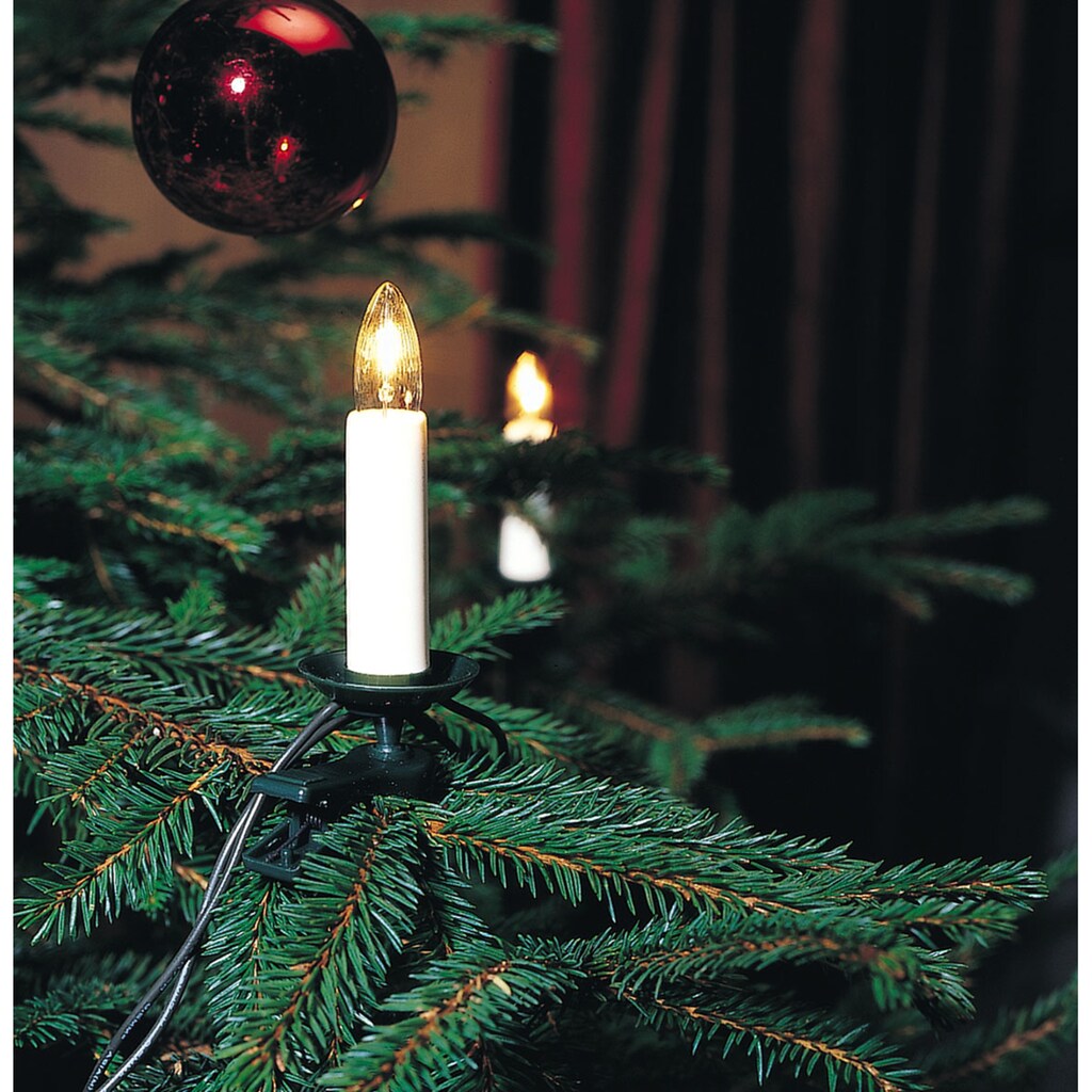 KONSTSMIDE LED-Christbaumkerzen »Weihnachtsdeko, Christbaumschmuck«, 25 St.-flammig