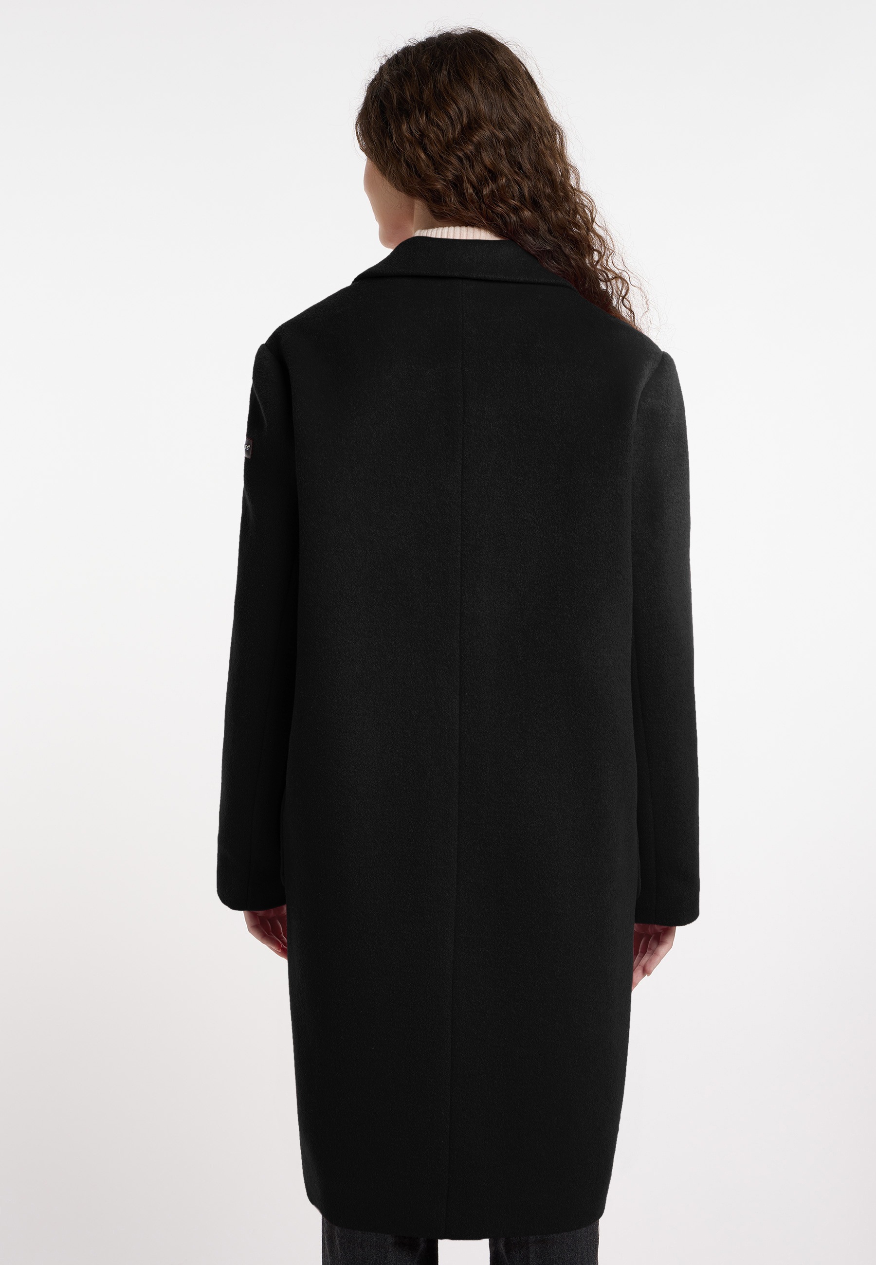 Frieda & Freddies Langmantel "Wool Coat / Gillian 2", mit dezenten Farbdeta günstig online kaufen