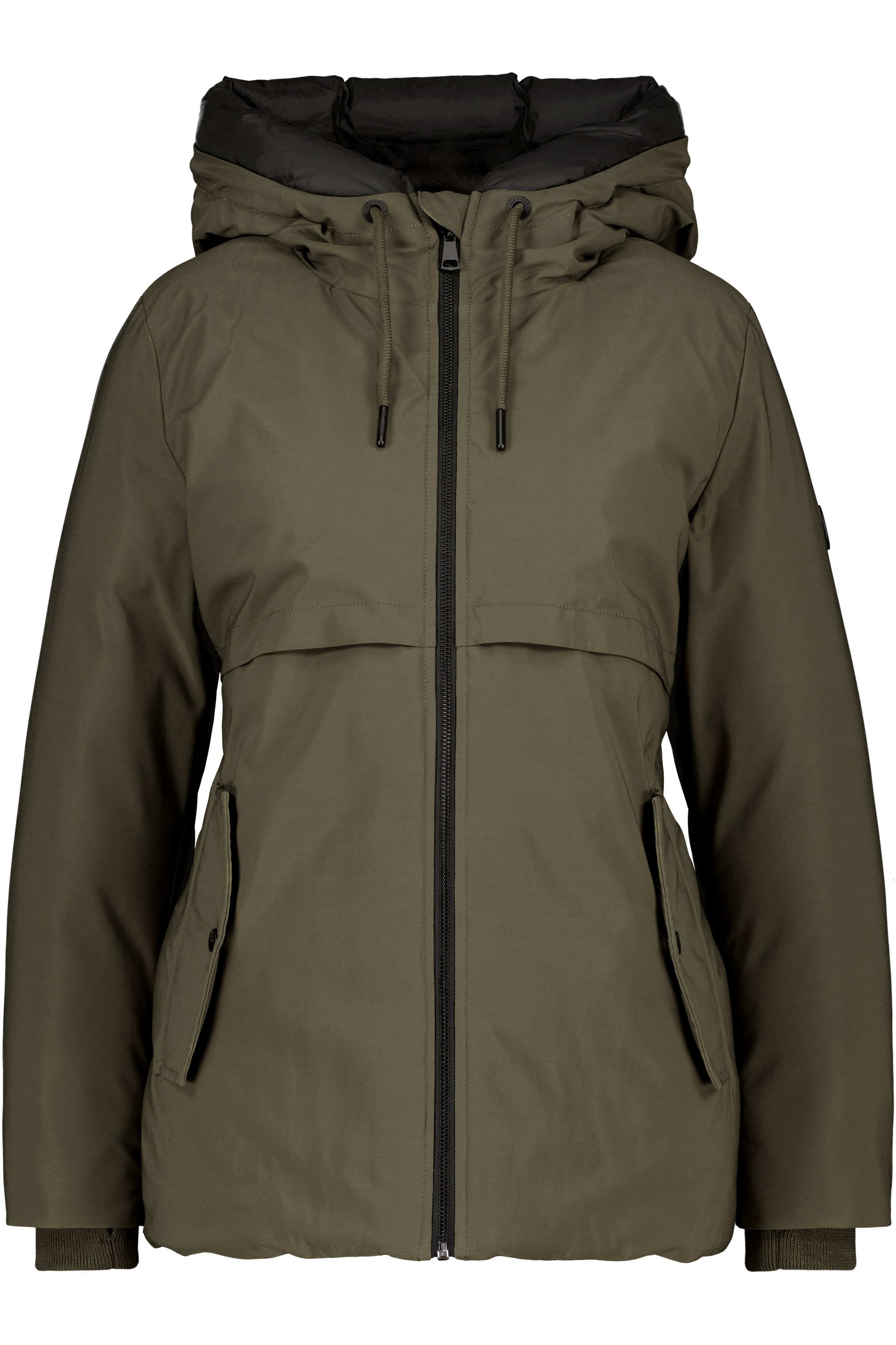 Alife & Kickin Winterjacke "Damen CicelyAK A Winterjacke, gefütterte Jacke" Kurze warme Damenwinterjacke mit gefütterter Kapuze