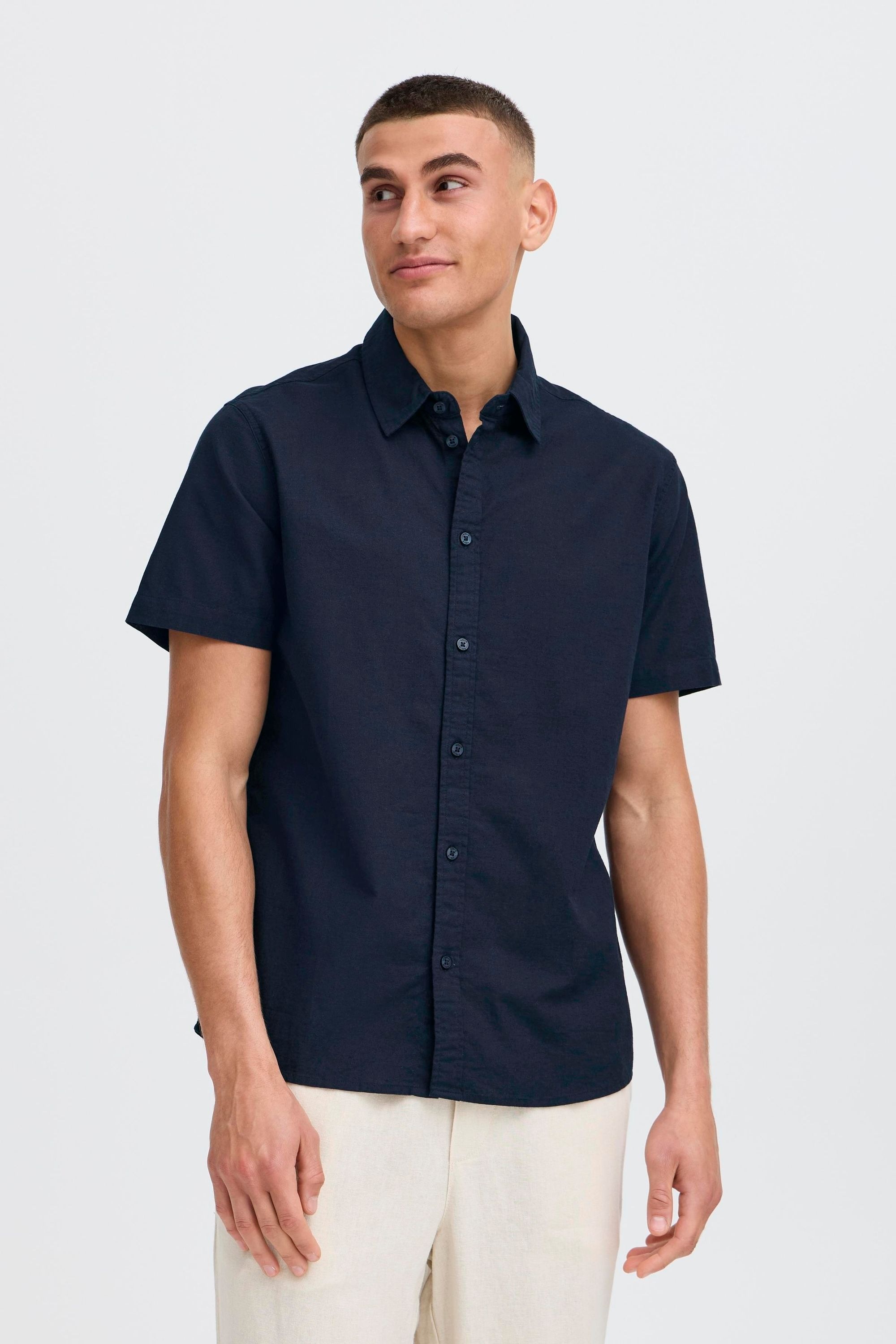 Thumbnail - Solid Leinenhemd "Leinenhemd SDLITJE"