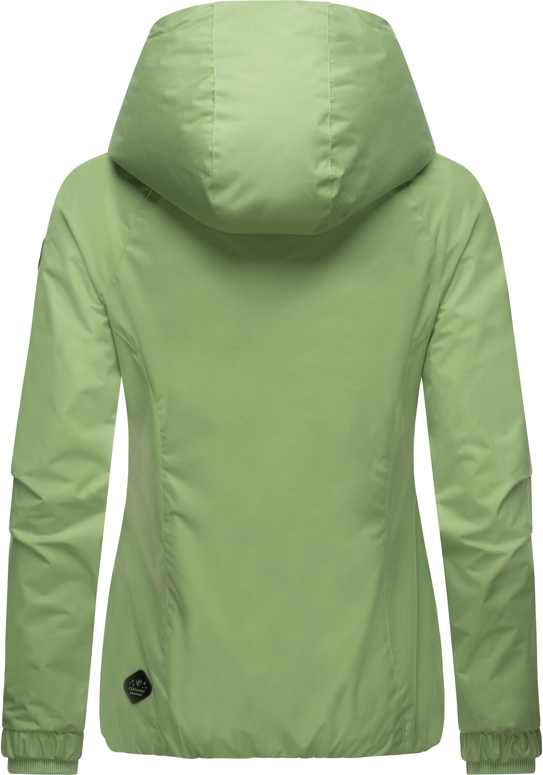 Ragwear Outdoorjacke »Dizzie«, mit Kapuze, Wasserdichte Übergangsjacke mit großer Kapuze