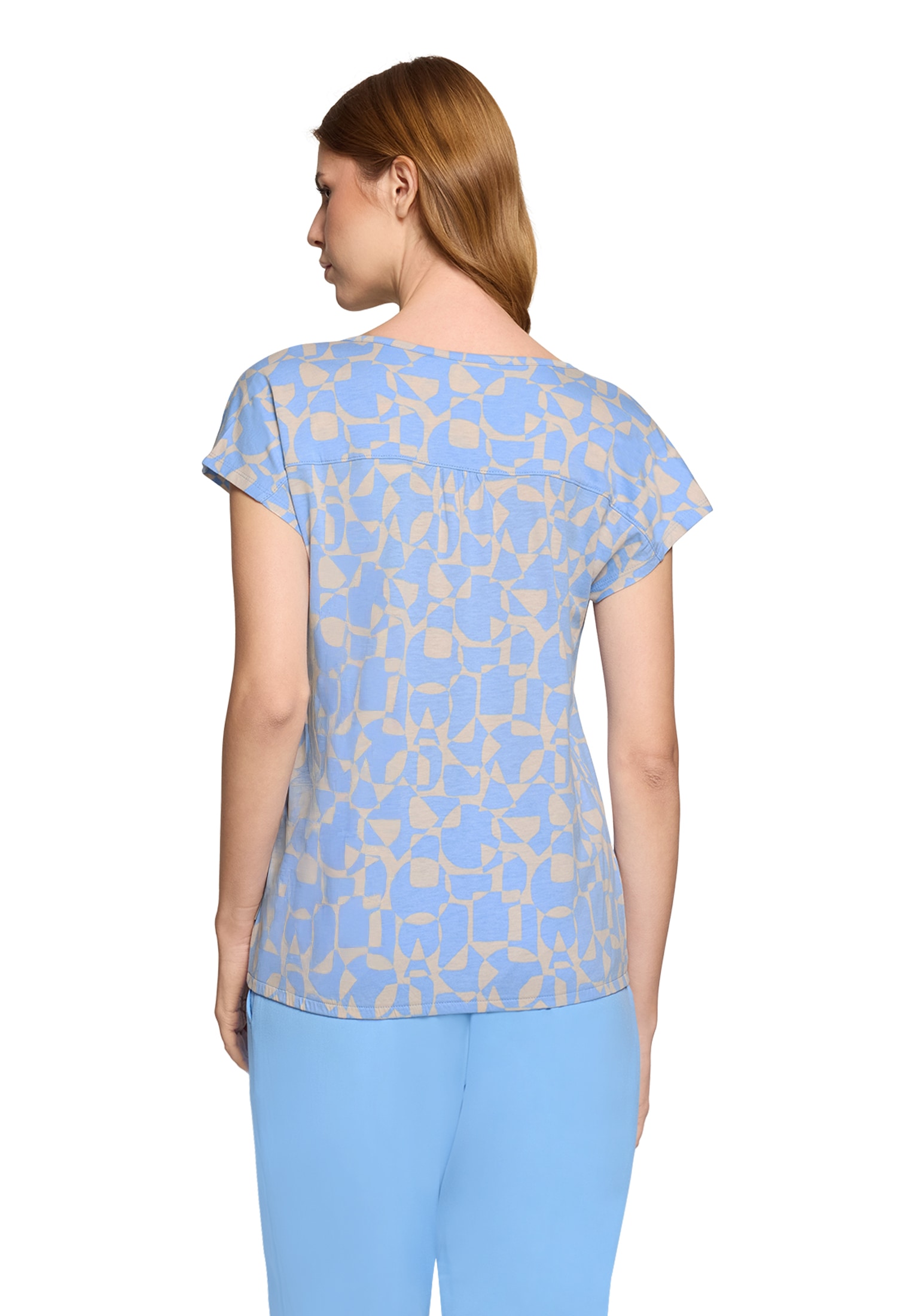 Betty&Co Kurzarmshirt »Damen mit Gummizug« 1 tlg.