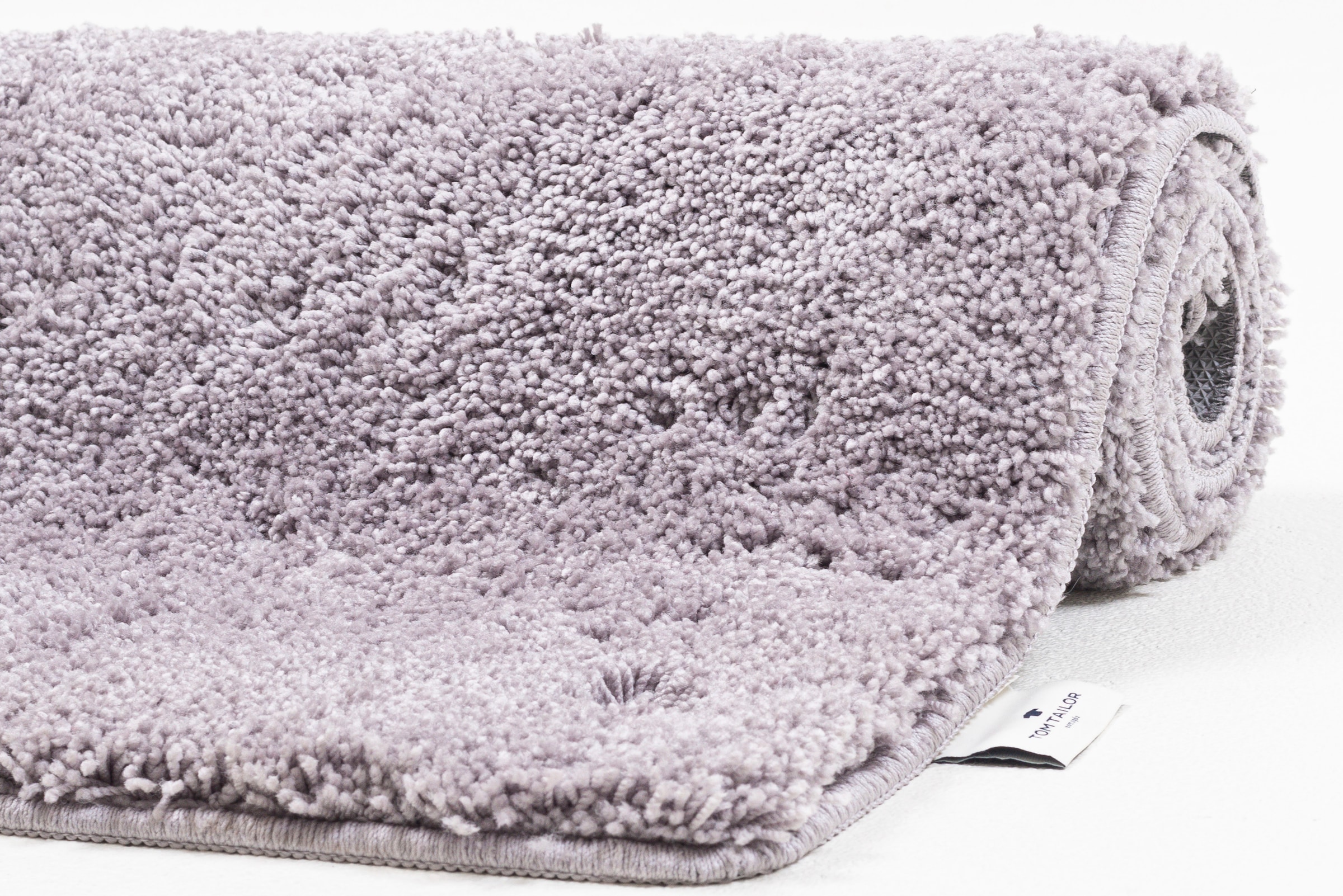 TOM TAILOR HOME Badematte »Soft Bath«, Höhe 27 mm, rutschhemmend beschichtet, fußbodenheizungsgeeignet-schnell trocknend-strapazierfähig, Badteppich, Uni Farben, rechteckig & quadratisch erhältlich