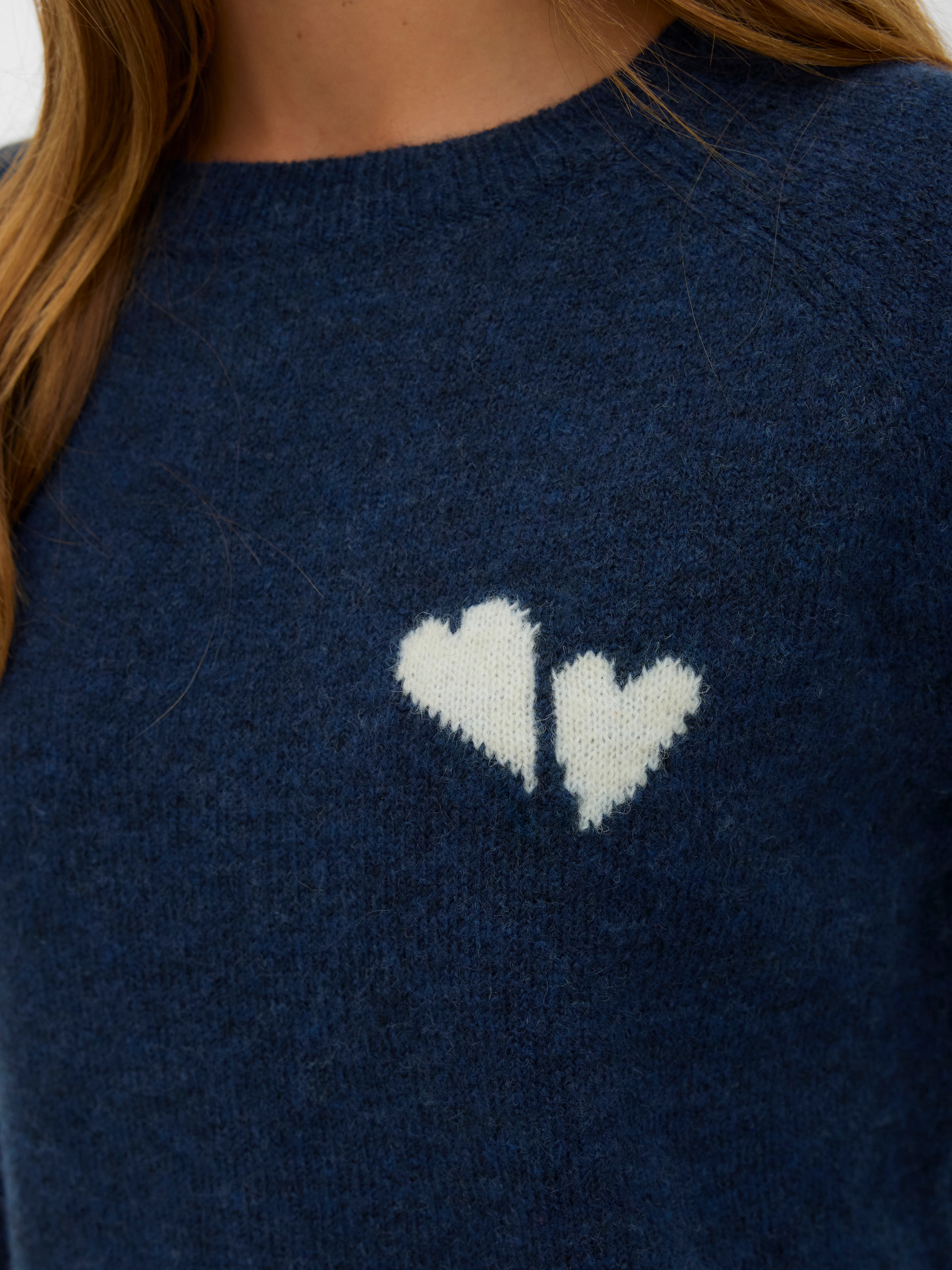 Vero Moda Strickpullover »VMBAM LS O-NECK PULLOVER BOO ENT«
