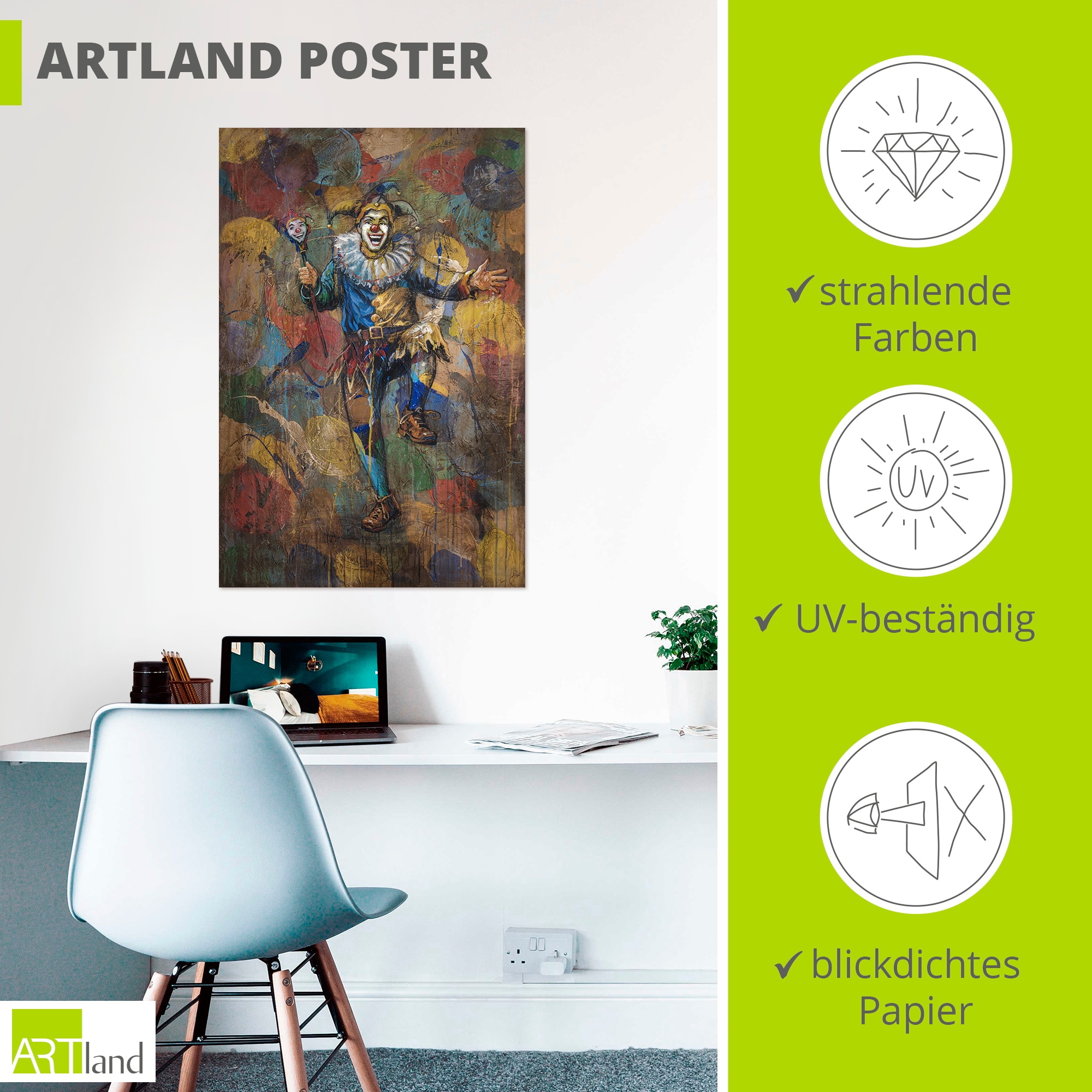 Artland Wandbild »Die Einladung« 1 Stk. tlg. als Alubild, Leinwandbild, Poster, Wandaufkleber in verschied. Größen