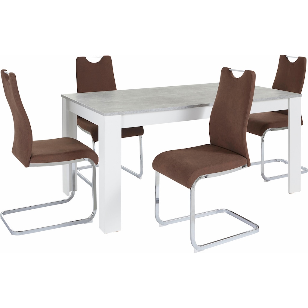 Homexperts Essgruppe »Zabona«, (Set, 5 tlg.)