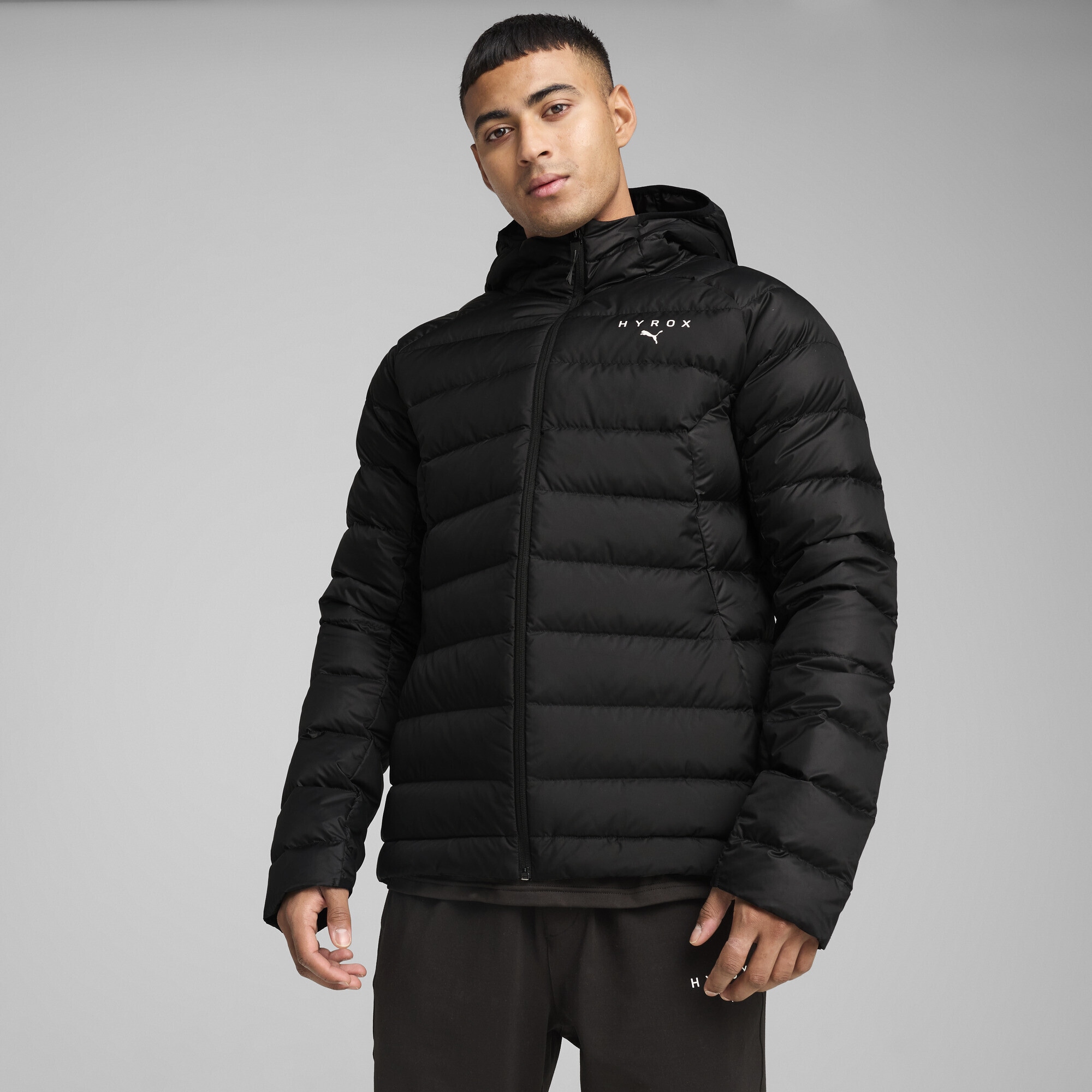 PUMA Daunenjacke »PUMA x HYROX Daunenjacke mit Kapuze Herren«
