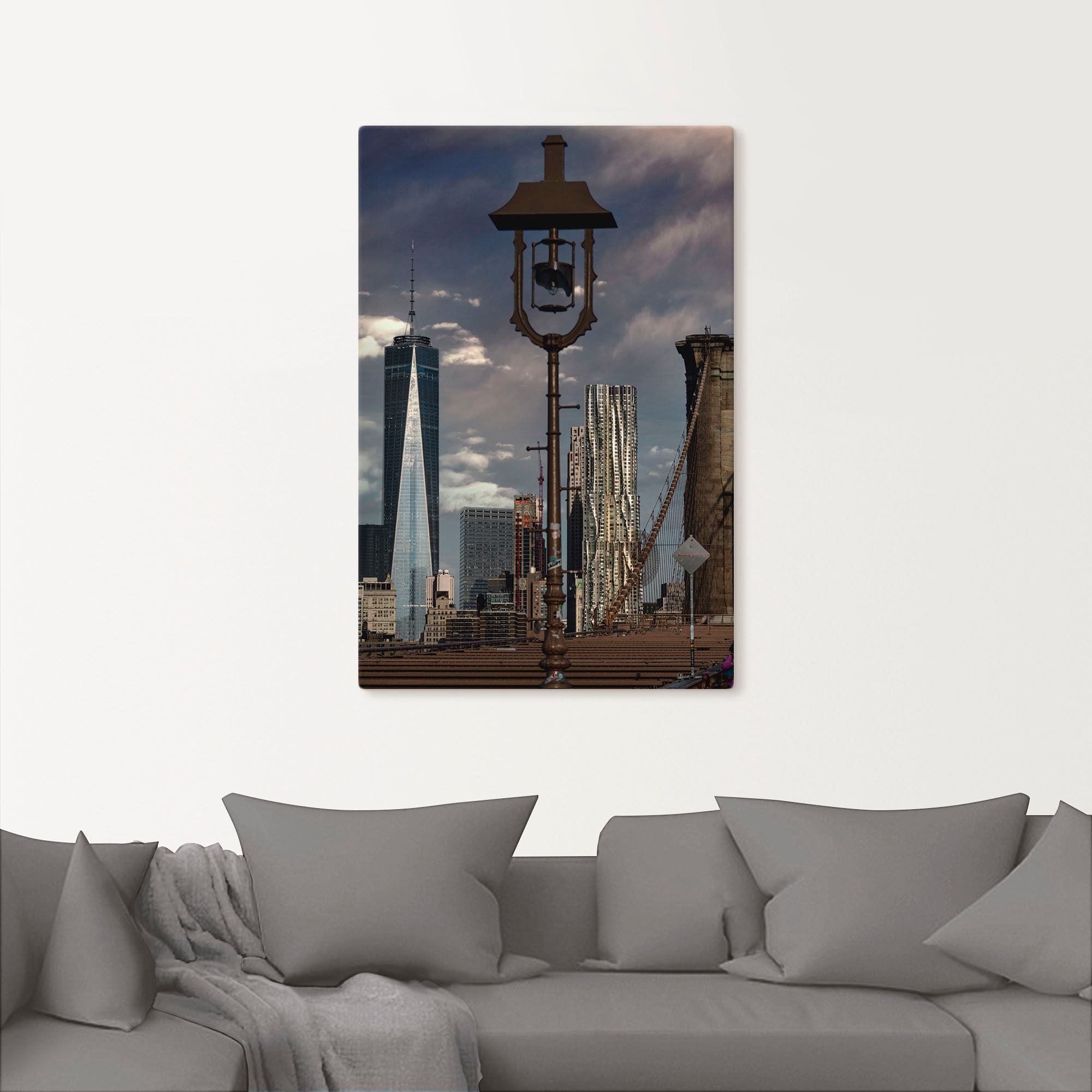 Artland Leinwandbild »New York One World Trade Center«, New York, (1 St.), auf Keilrahmen gespannt