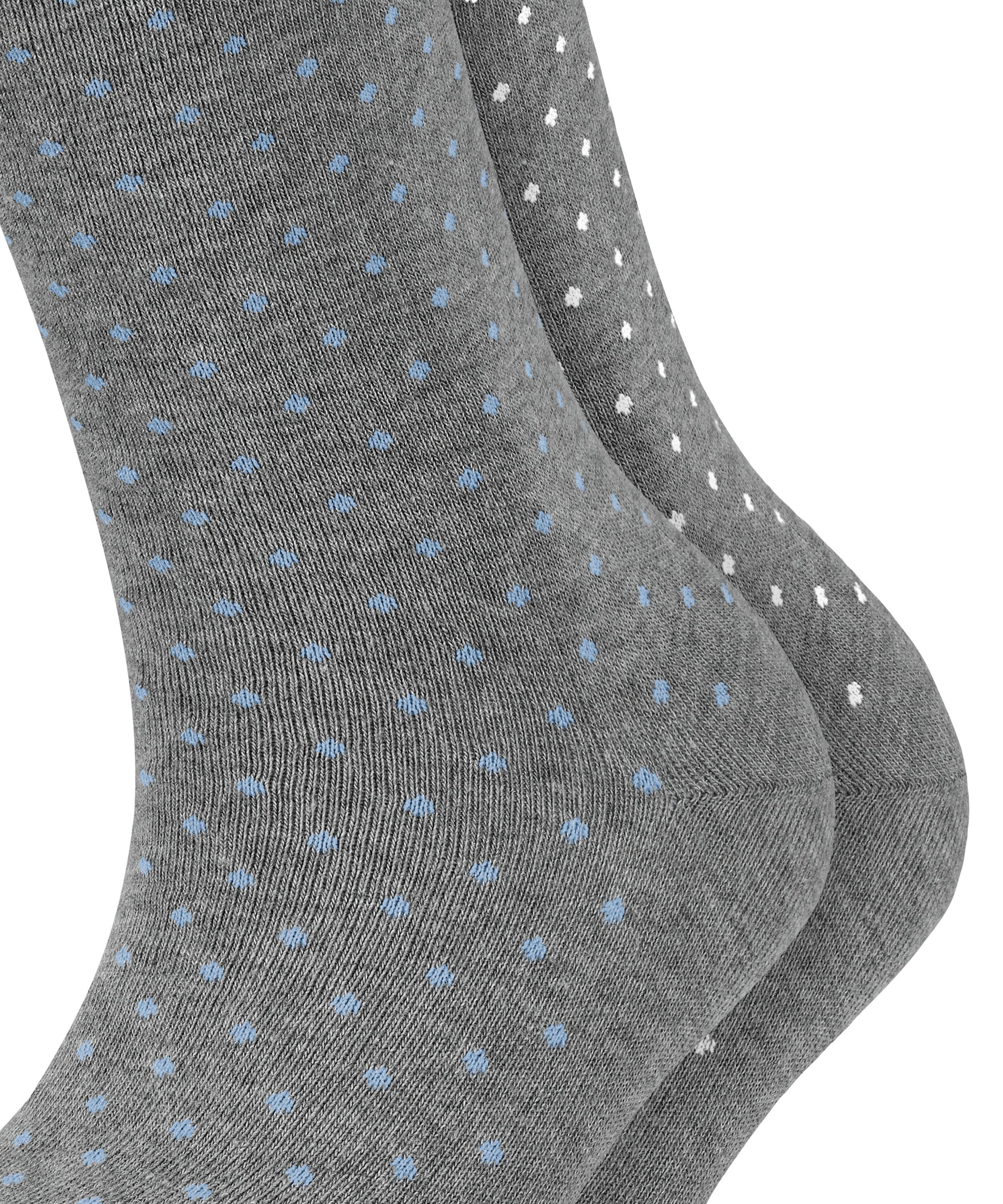 Esprit Socken »Fine Dot« 2 Paar,  mit Punkten, schmales Bündchen, Baumwoll-Mix