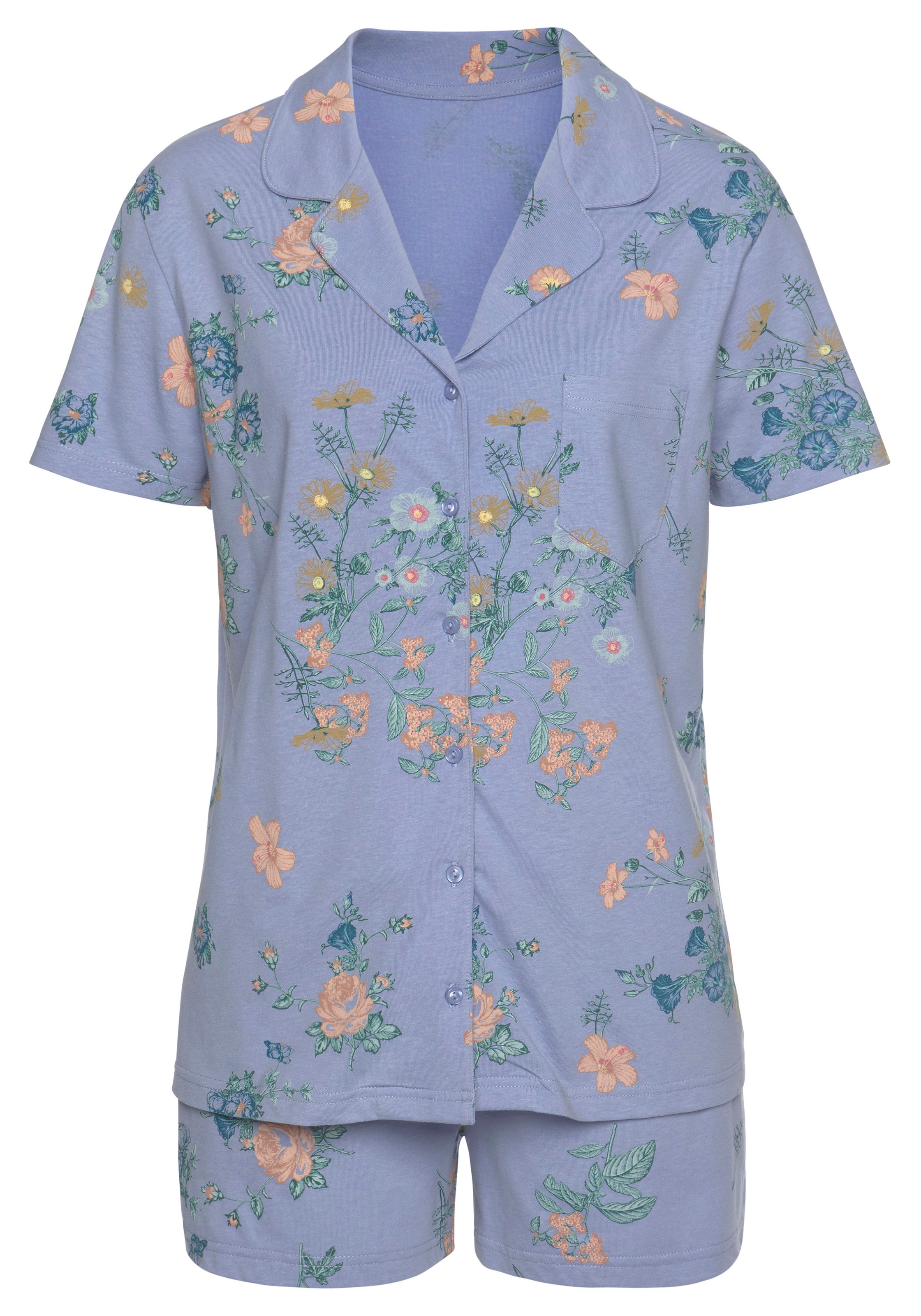 Vivance Dreams Shorty 2 Stk. tlg., mit Allover Print günstig online kaufen