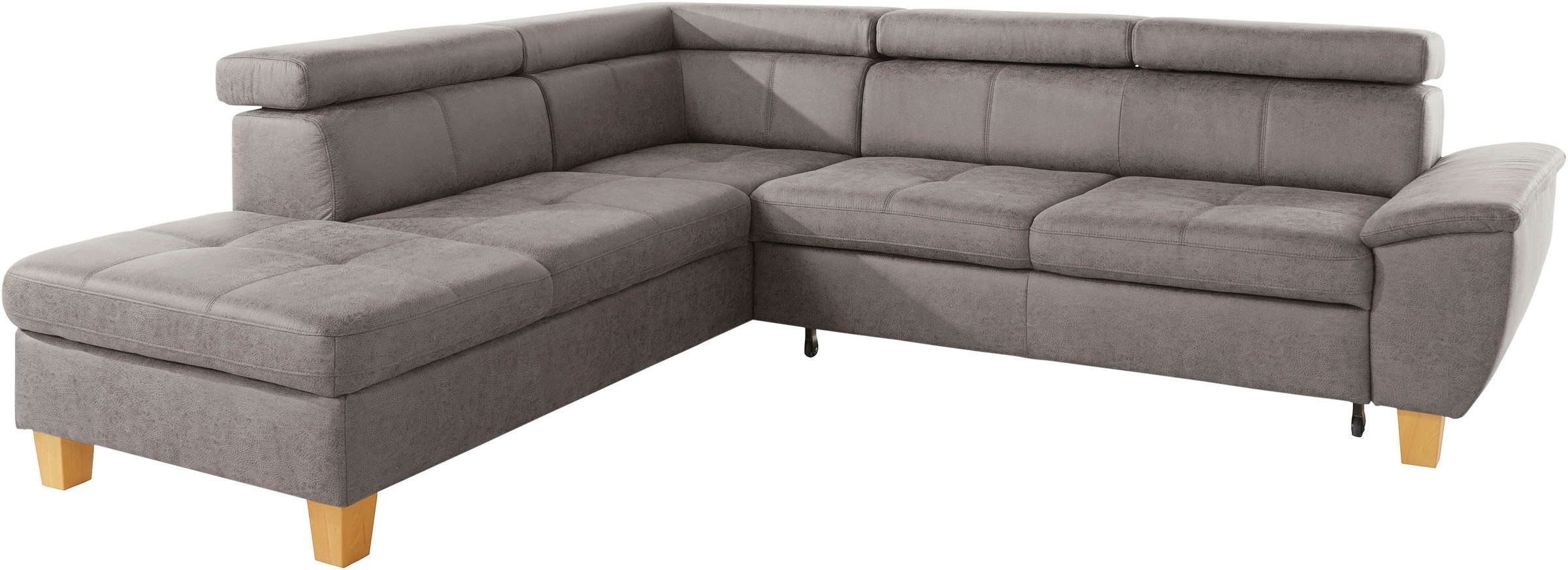 exxpo - sofa fashion Ecksofa "Enya, hoher Sitzkomfort, Breite 266cm, bequem günstig online kaufen