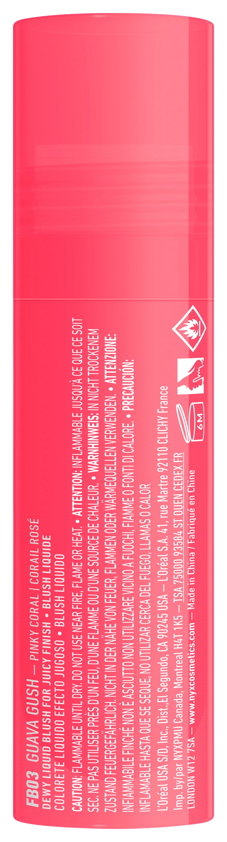 NYX Rouge »NYX Professional Makeup Fat Cheeks Blush«