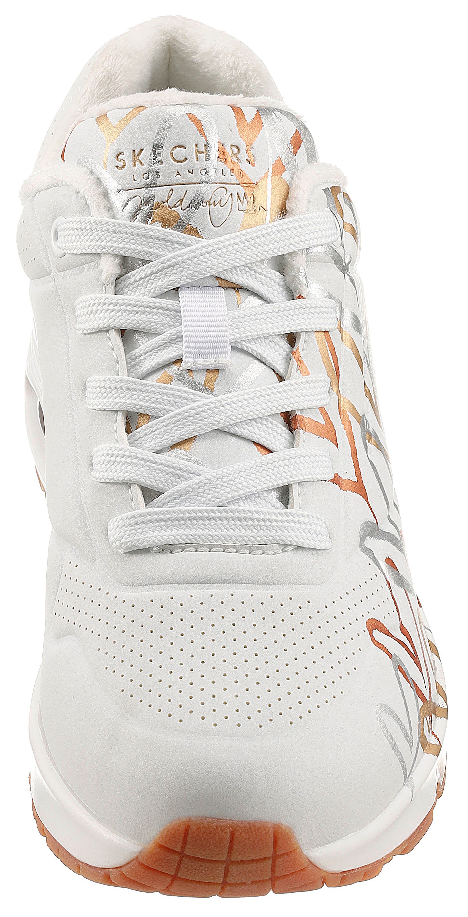 Skechers UNO - METALLIC LOVE Sneaker White/Gold EU 39 3