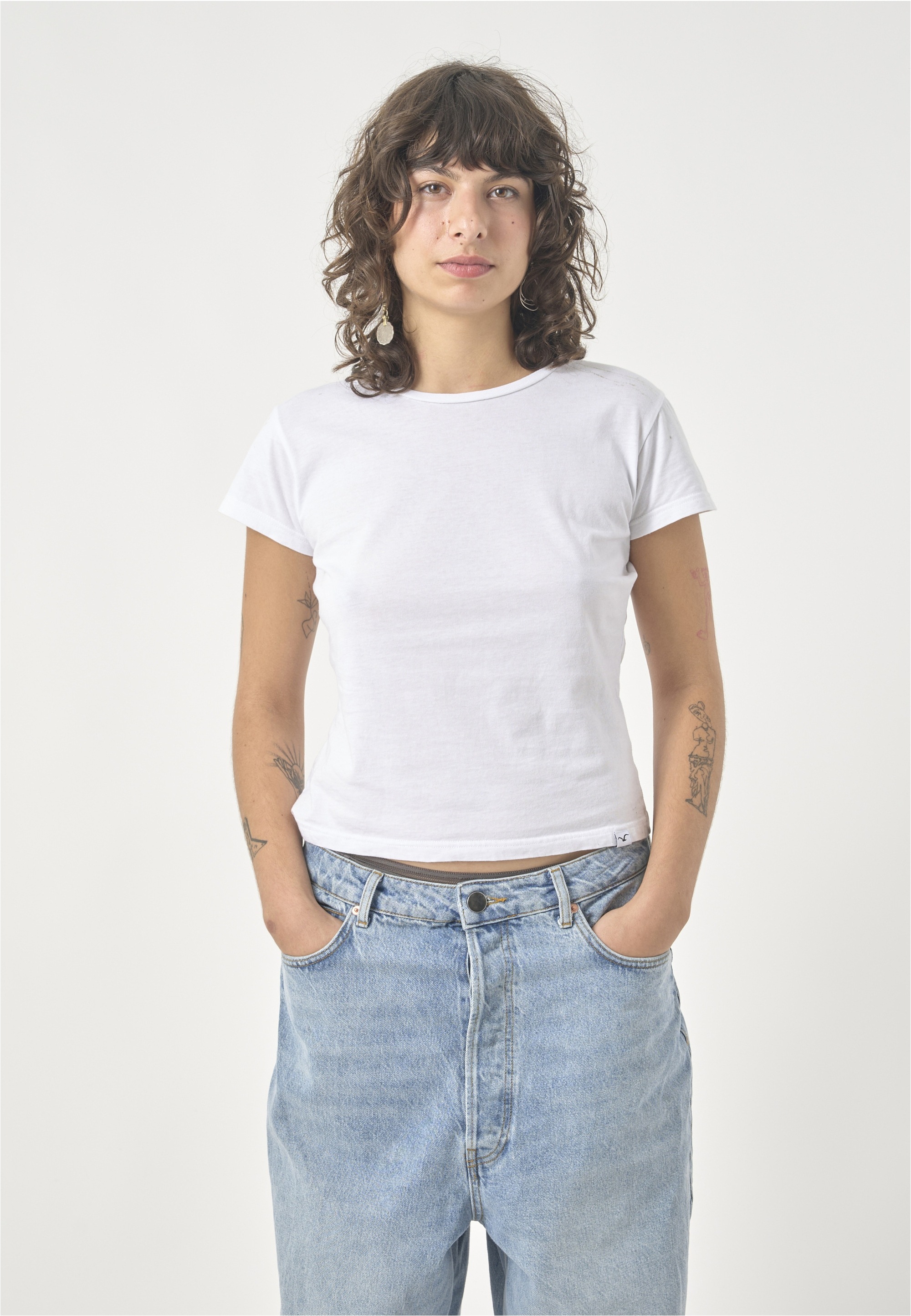 Cleptomanicx T-Shirt "Slim Tee Ligull Slim", Locker geschnitten günstig online kaufen