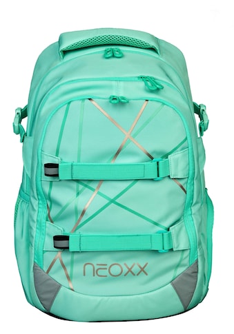 Schulrucksack »Active, Mint to be«, reflektierende Details, aus recycelten PET-Flaschen