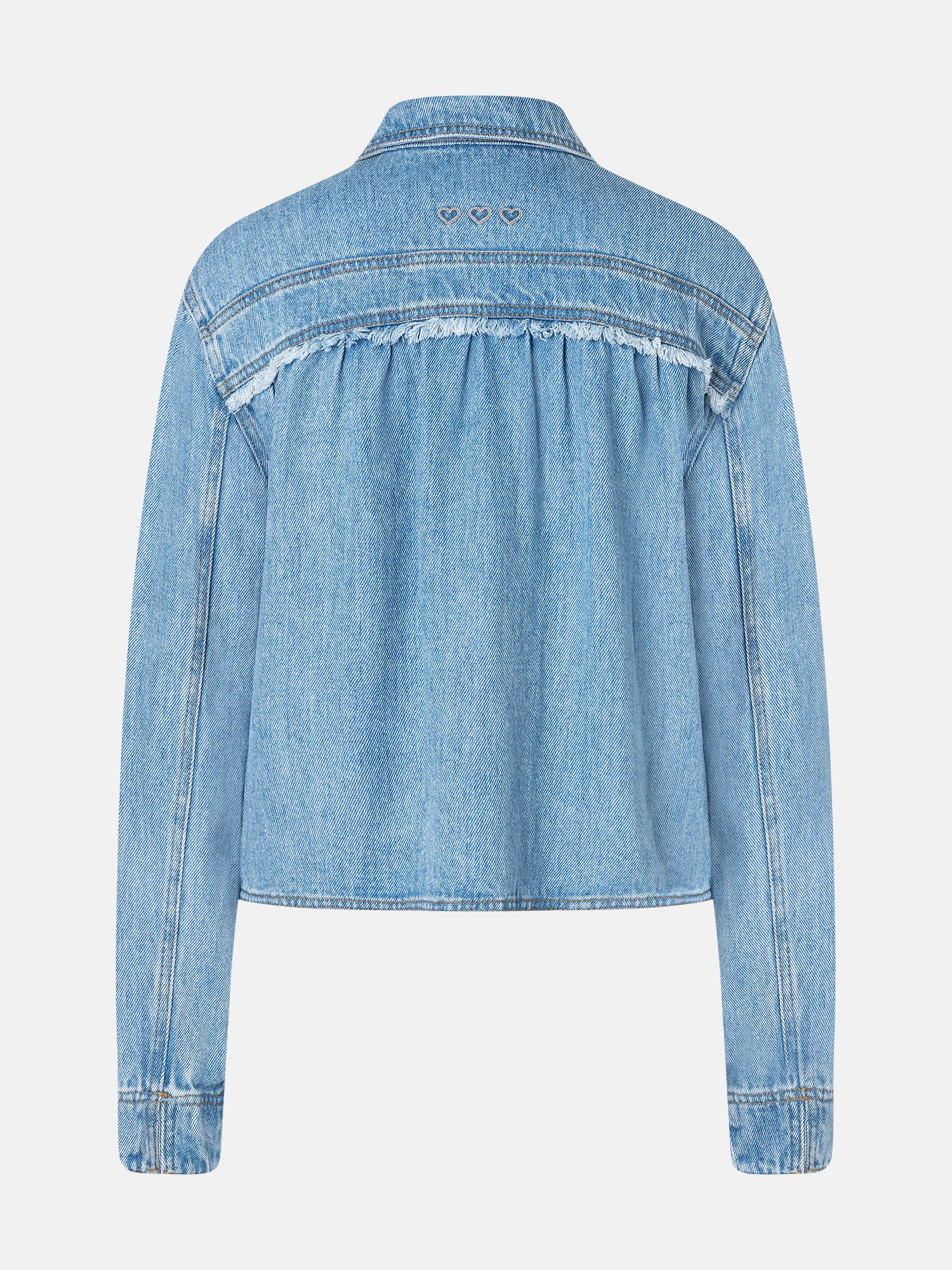 Lieblingsstück Jeansjacke »Nixon«, aus softem Material, lässig geschnitten
