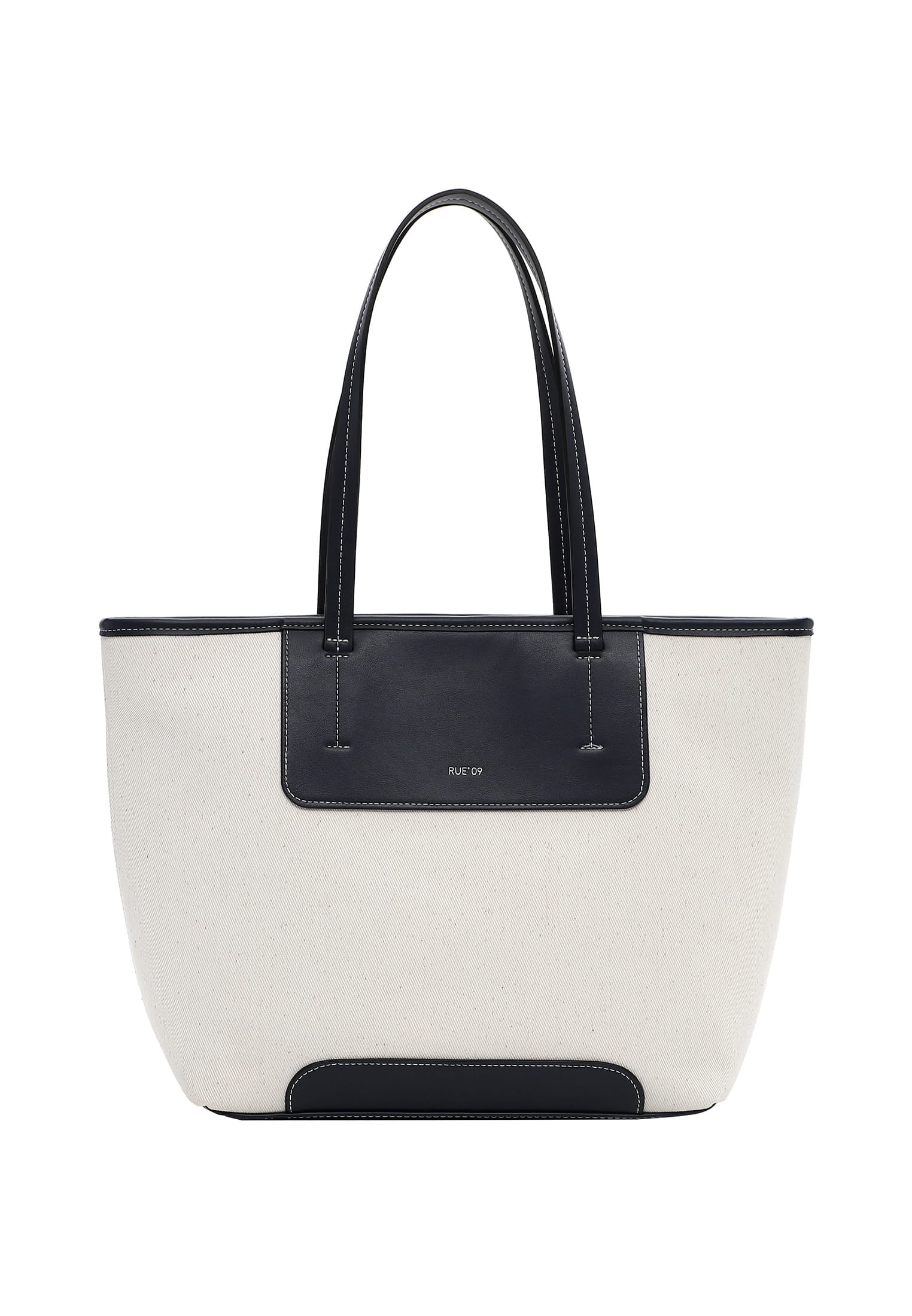 Shopper EMILY & NOAH "Shopper E&N Colmar RUE 09", Damen, Gr. B/H/T: 44cm x 30cm x 15,5cm 0, blau 500, Polyester, Taschen Shopper