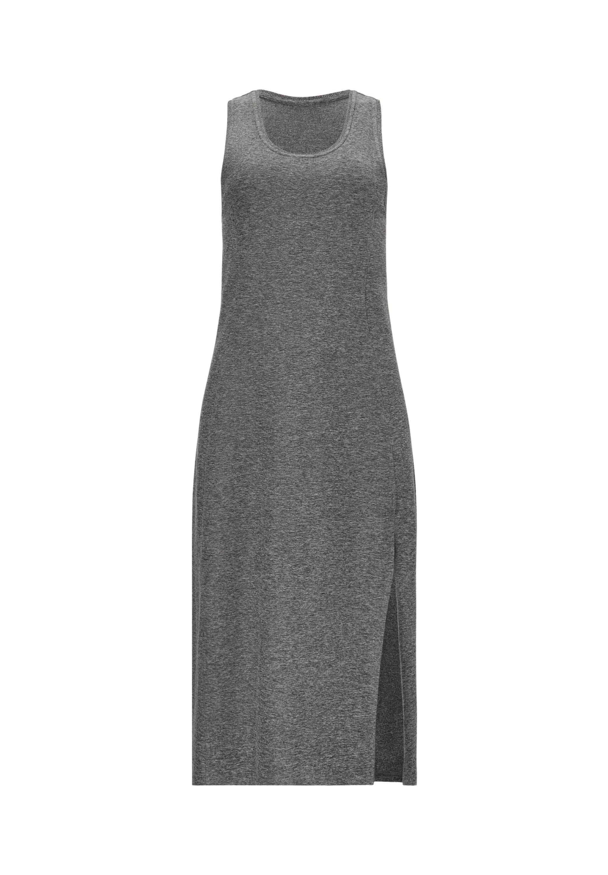 Fabletics Shirtkleid "Fabletics Kleid CLOUD JERSEY MIDI DRESS" mit Schlitzdetail
