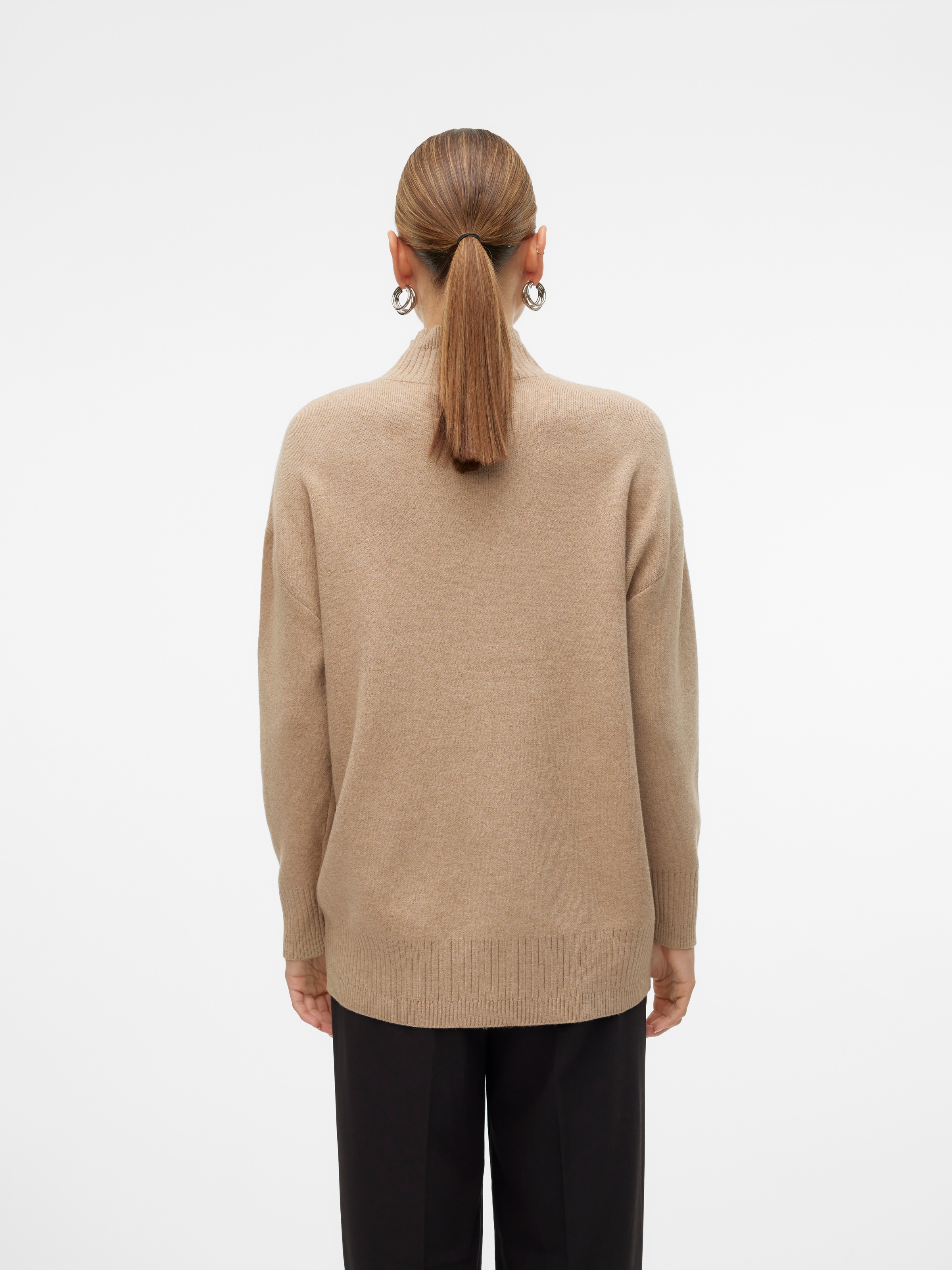 Vero Moda Strickpullover »VMGOLD LS HIGHNECK PULLOVER GA«
