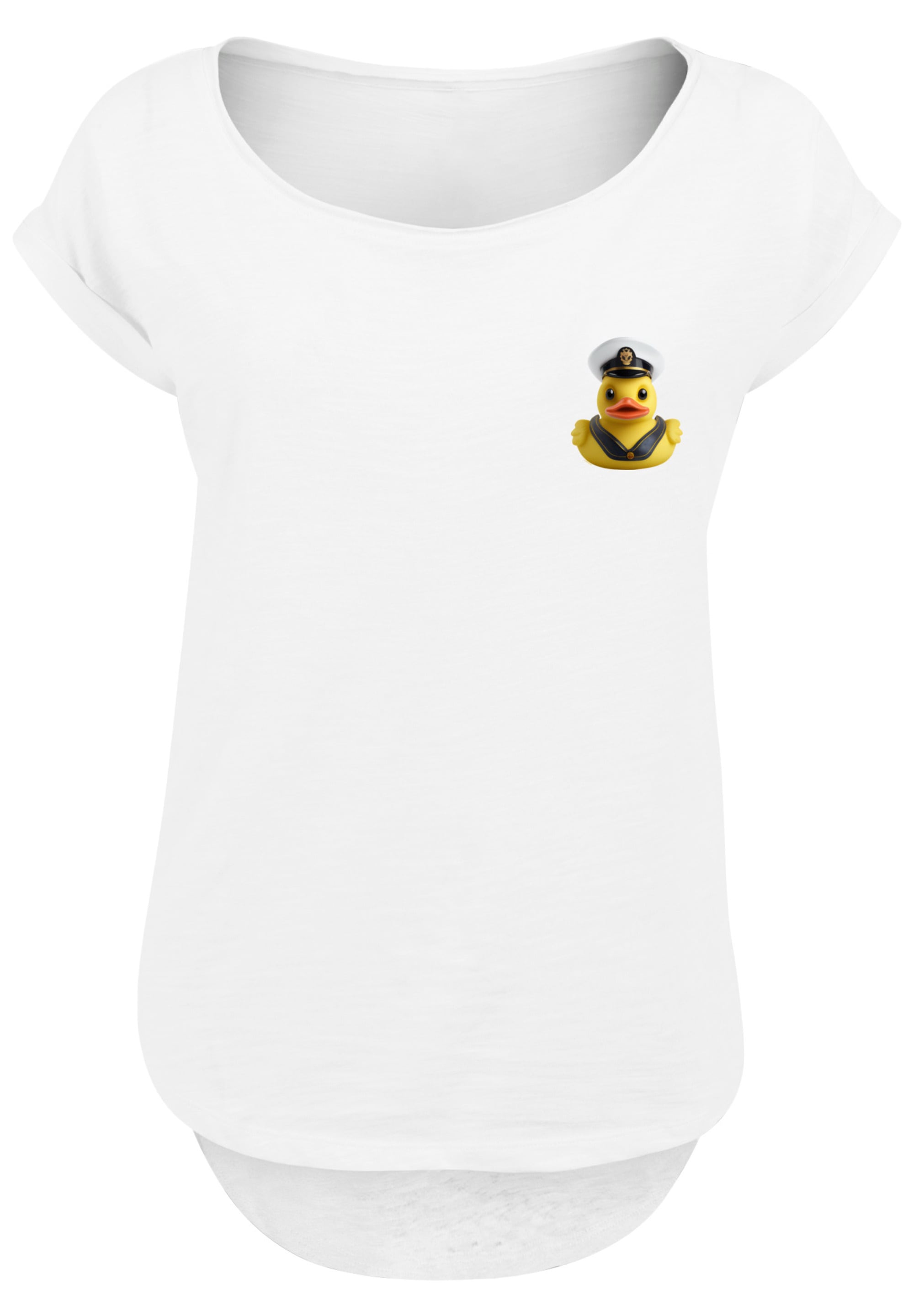 F4NT4STIC T-Shirt "Rubber Duck Captain Long", Print günstig online kaufen