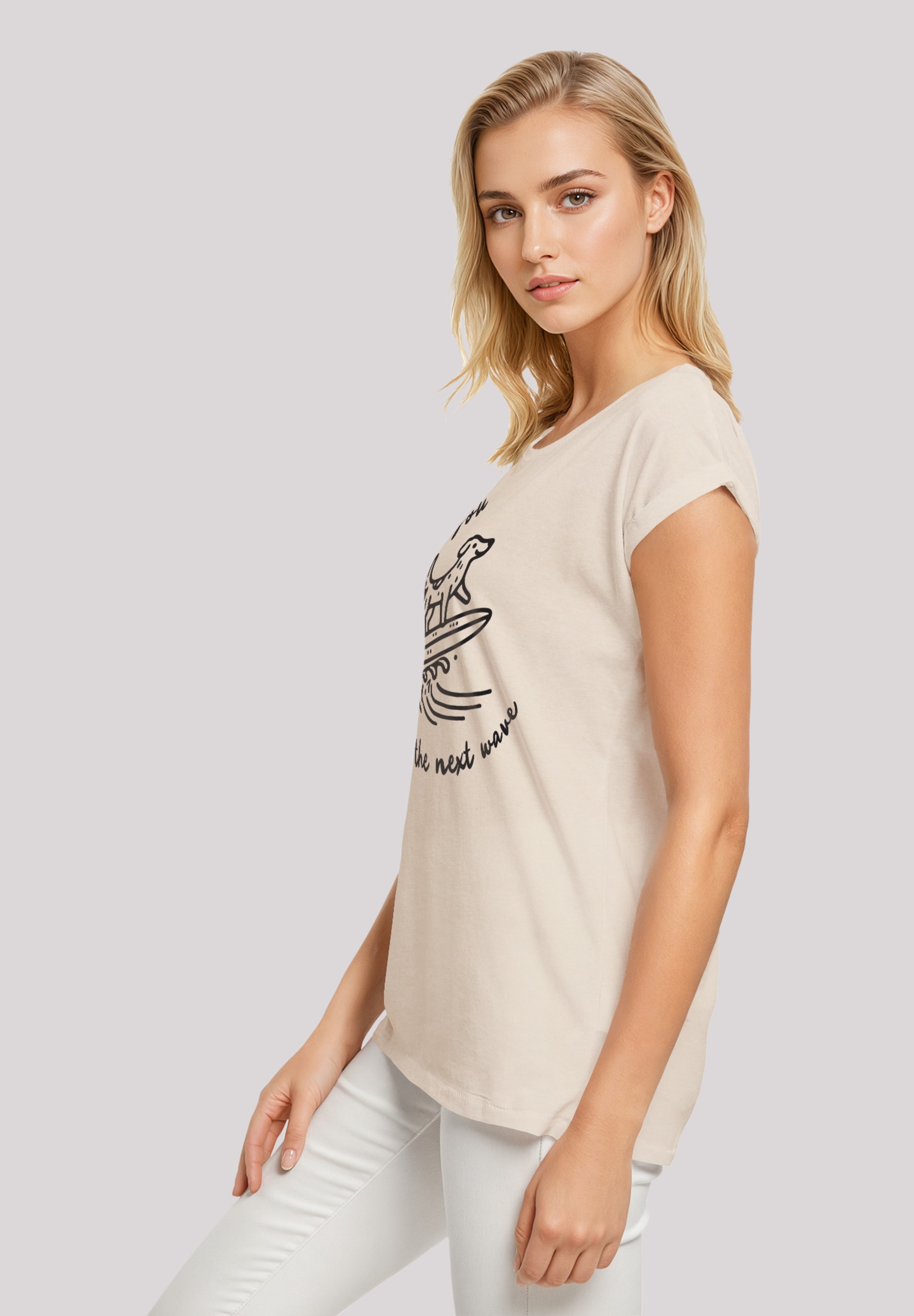 F4NT4STIC T-Shirt »See You On The Next Wave«, Premium Qualität