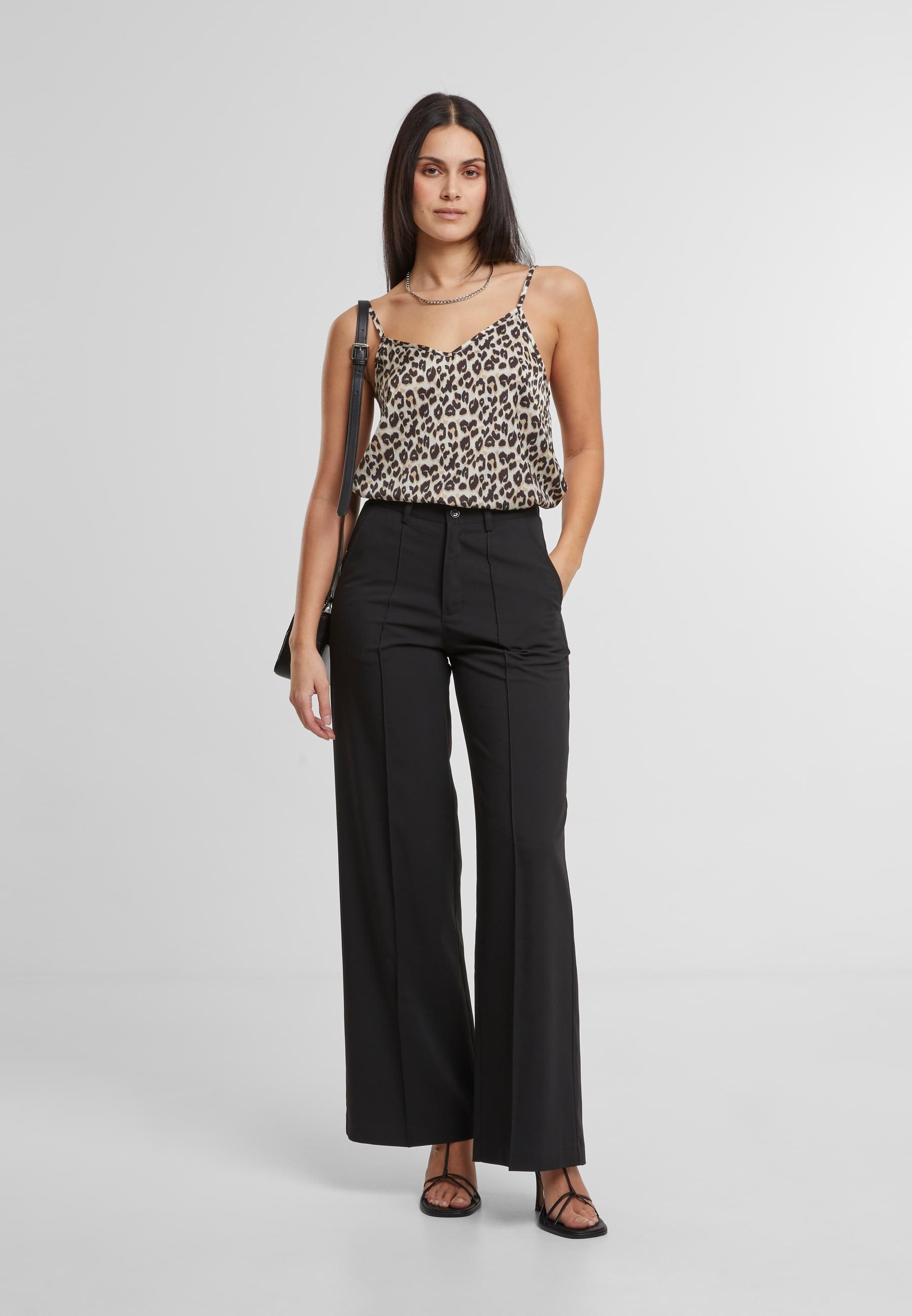 URBAN CLASSICS Muskelshirt »Urban Classics Ladies Leo Slip Top«, (1 tlg.)