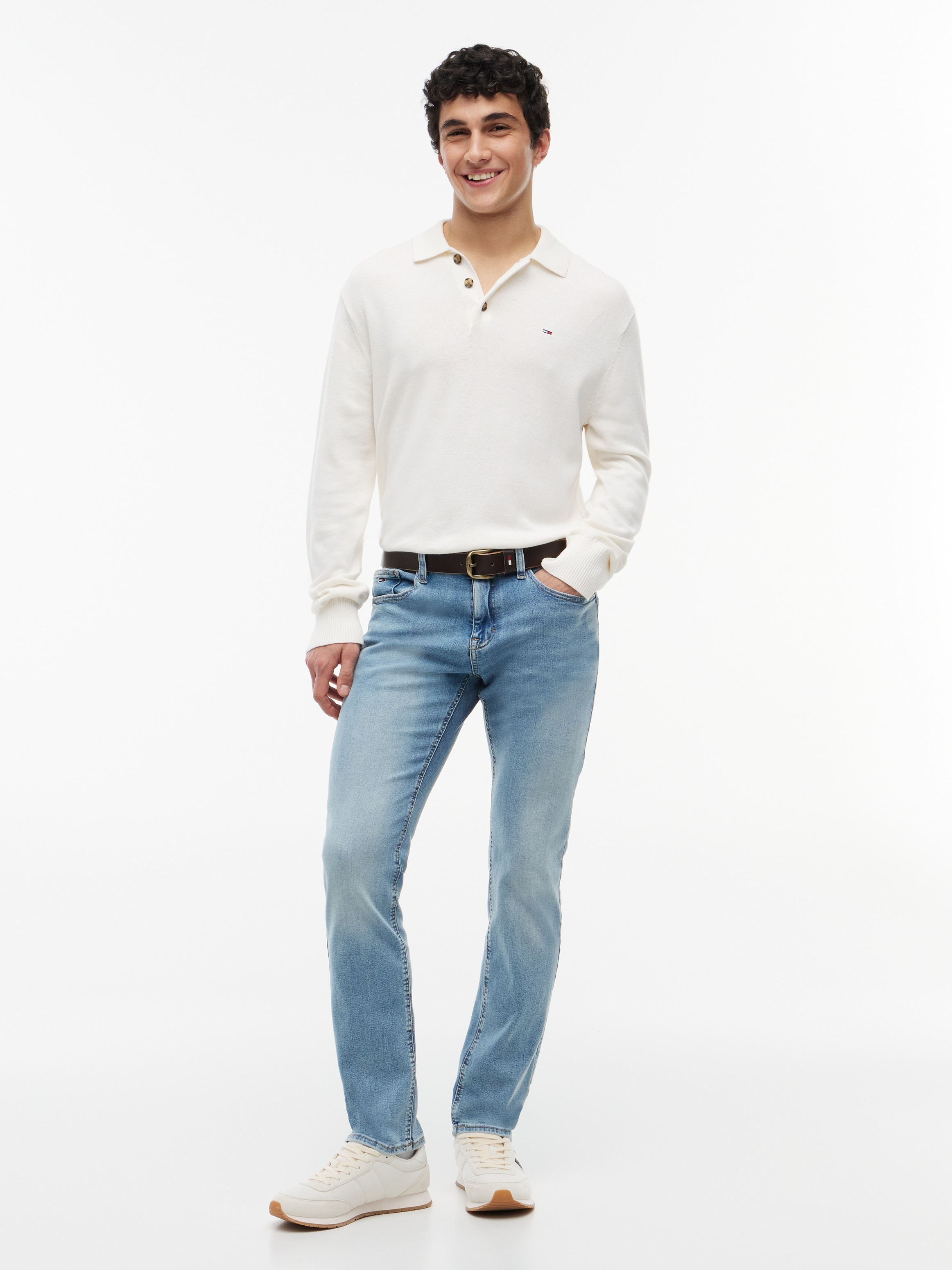 Tommy Jeans Slim-fit-Jeans »Scanton Slim« mit niedrigerer Leibhöhe, 5-Pocket-Stil