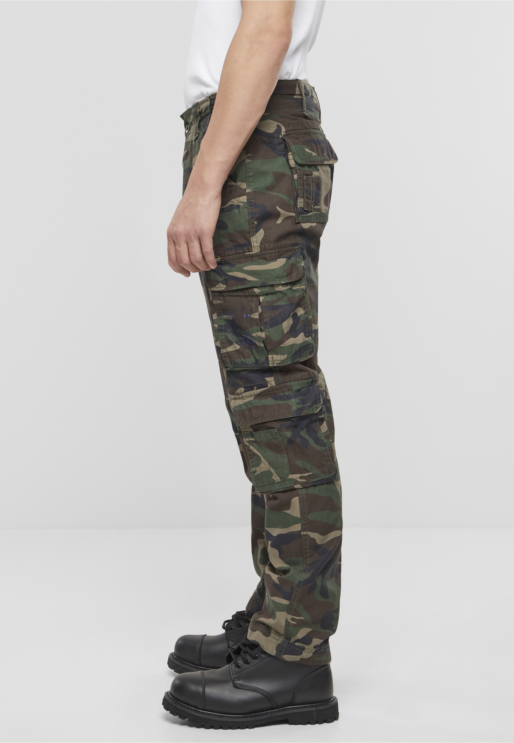 Brandit Pantalon Pure Slim Woodland S Homme 3
