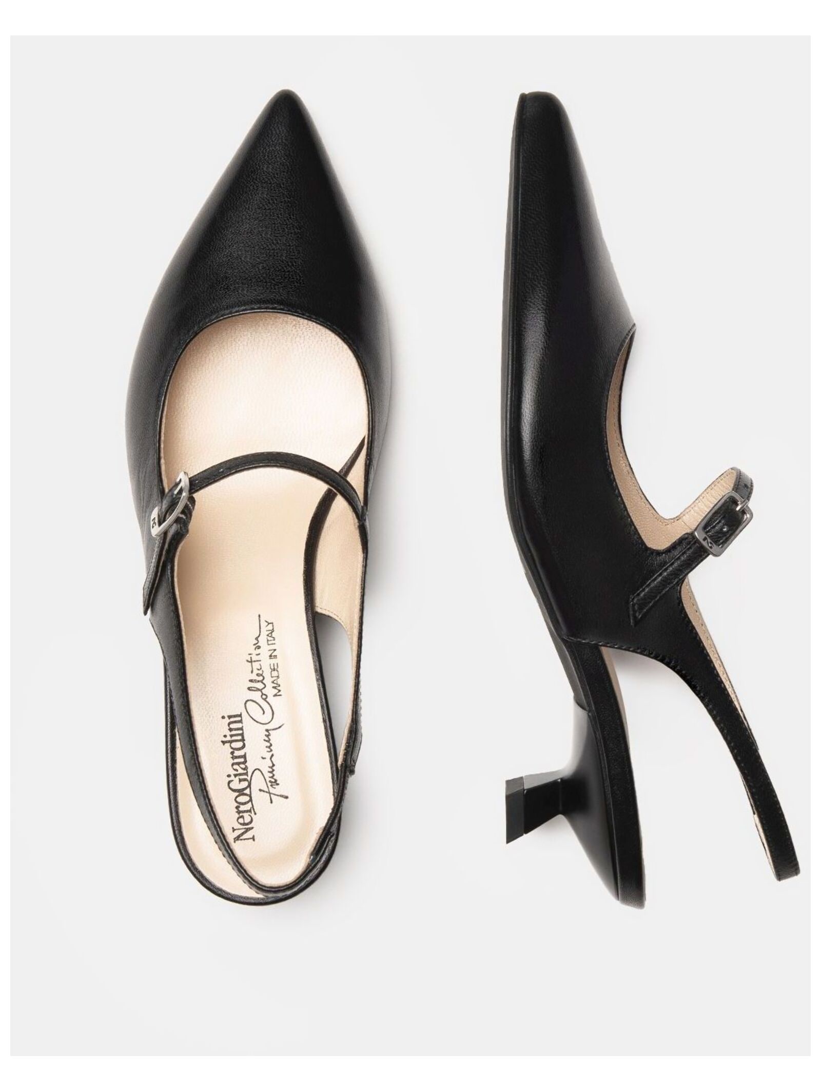 Nero Giardini Slingpumps »Nero Giardini Pumps Leder«