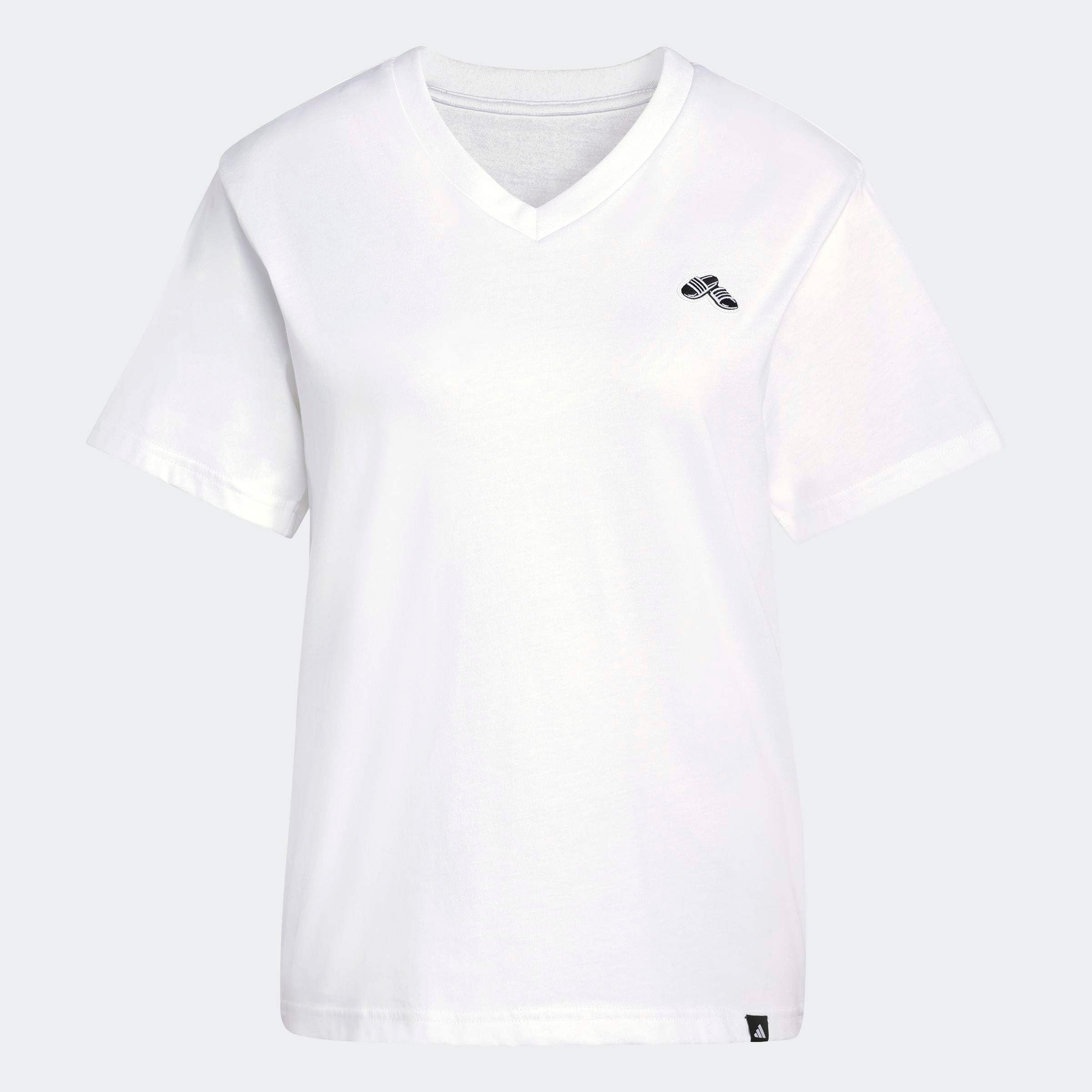 adidas Sportswear T-Shirt »SUMMER SLIDE GRAPHIC MIT V-AUSSCHNITT«