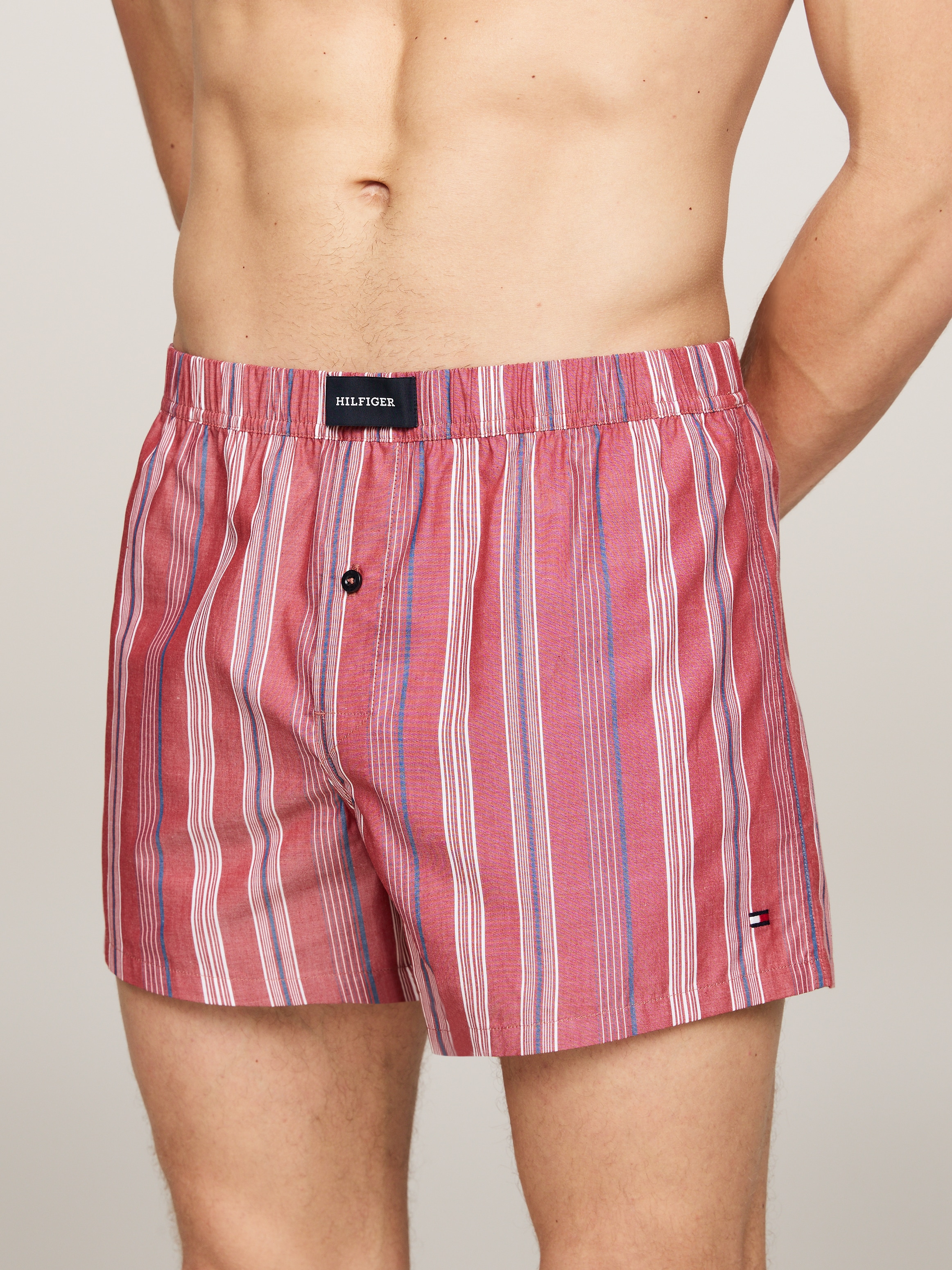 Tommy Hilfiger Underwear Webboxer »2P WOVEN BOXER PRINT«, (Packung, 2er)