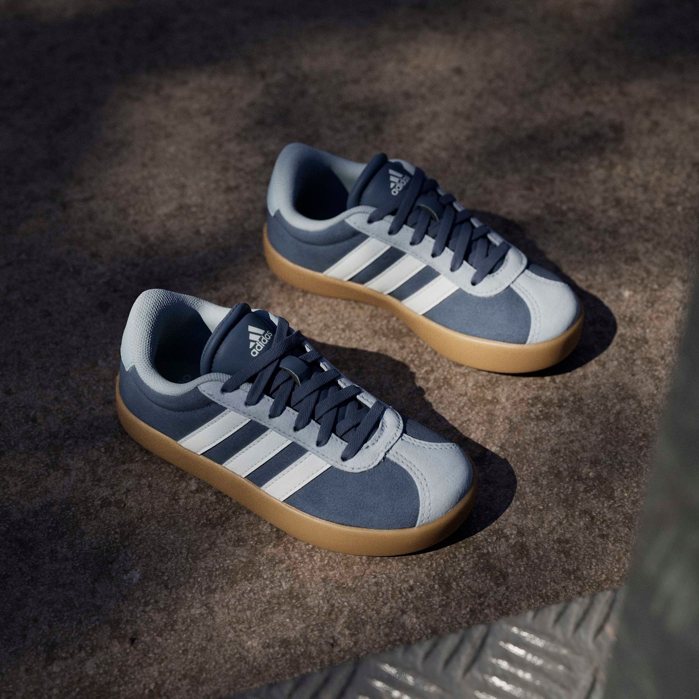 adidas Sportswear Sneaker »VL COURT 3.0 KIDS«, inspiriert vom Design des adidas samba