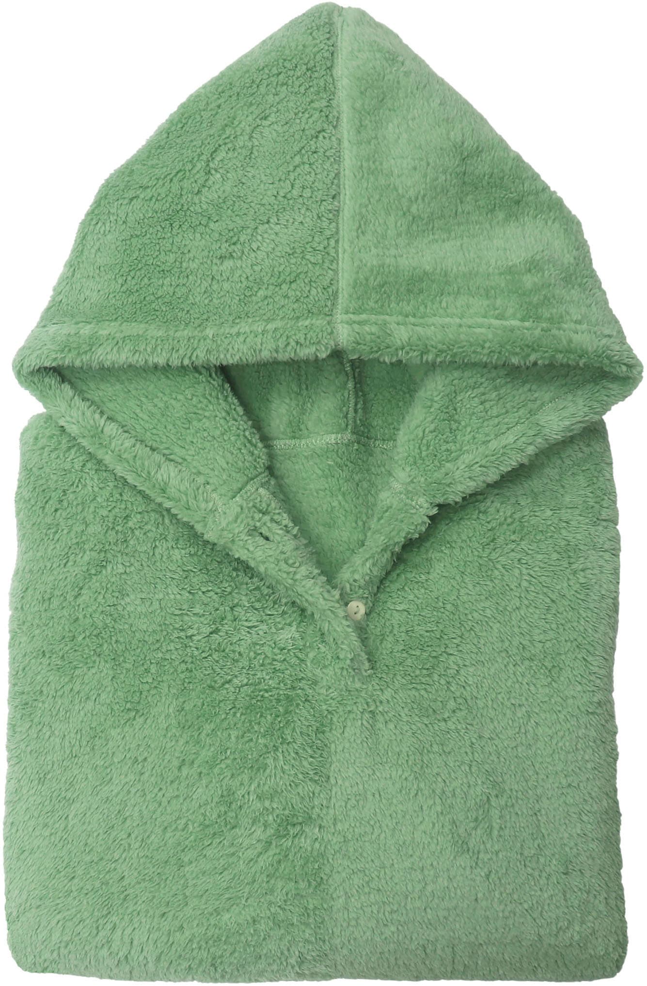 Castell - Markenbettwäsche Badeponcho »Polar Bear«, (1 St.), Sherpa Teddy Fleece Hoodie, Kuschelhoodie, Kuscheldecke, weich+wärmend