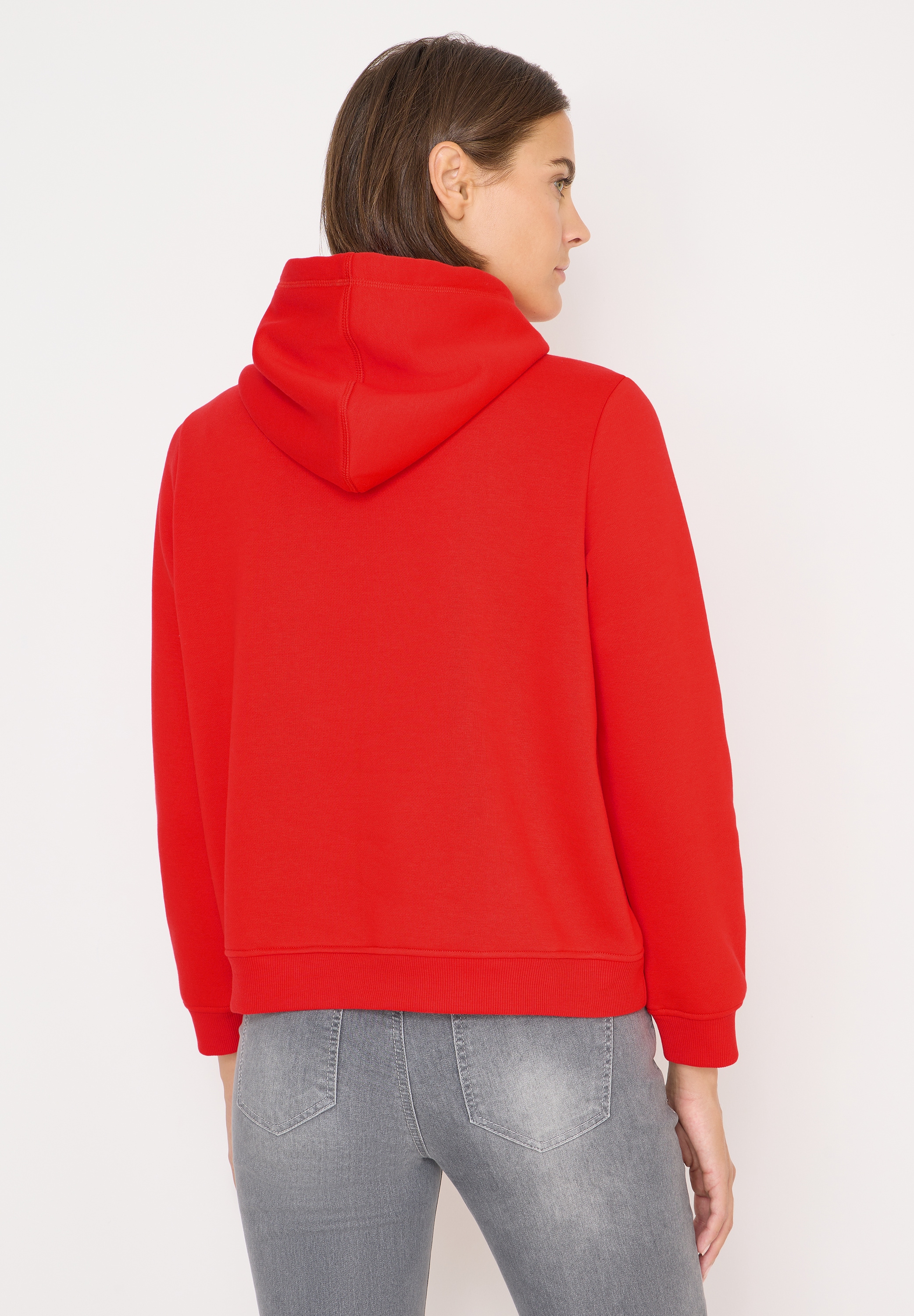Cecil Hoodie , aus softem Materialmix
