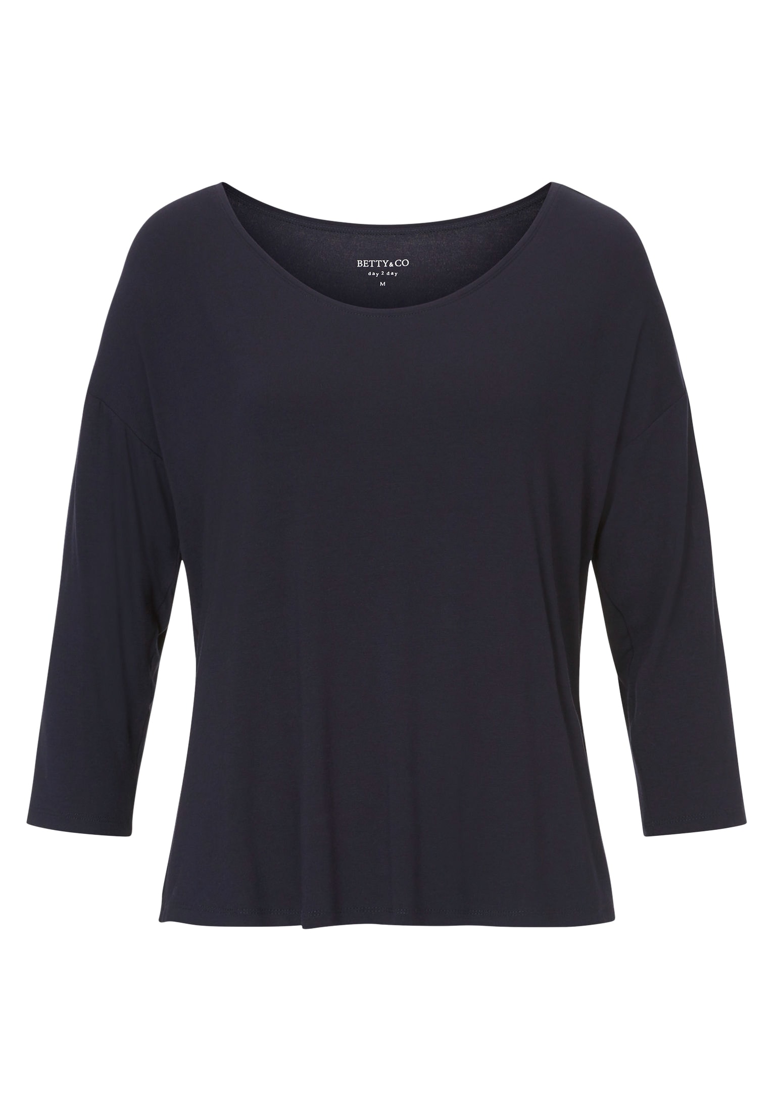 Betty&Co 3/4-Arm-Shirt "Betty & Co Basic Shirt unifarben", Form günstig online kaufen