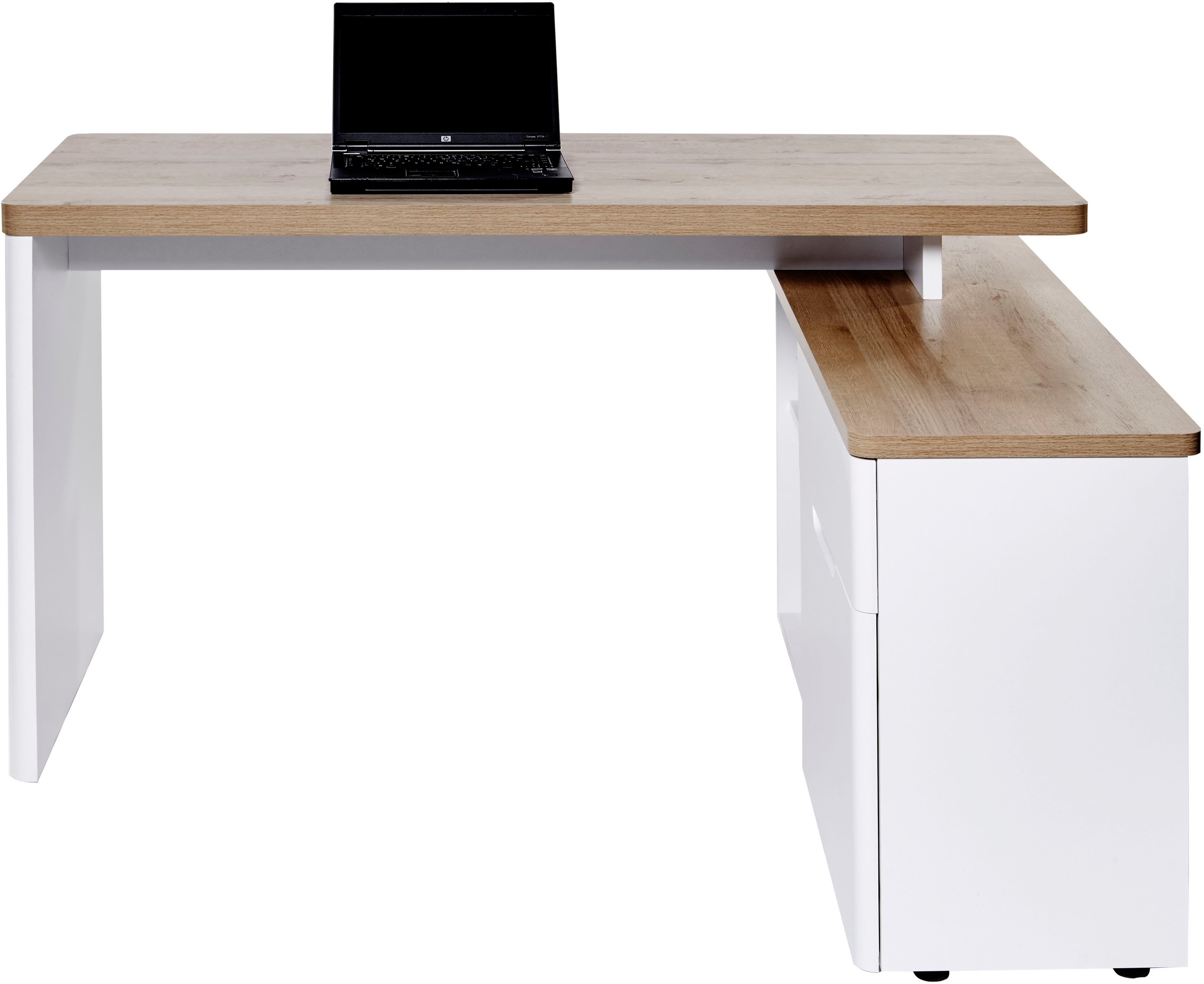 Jahnke Eckschreibtisch "CU-LIBRE 150 E" 1 Stk. tlg. wechselseitig montierba günstig online kaufen