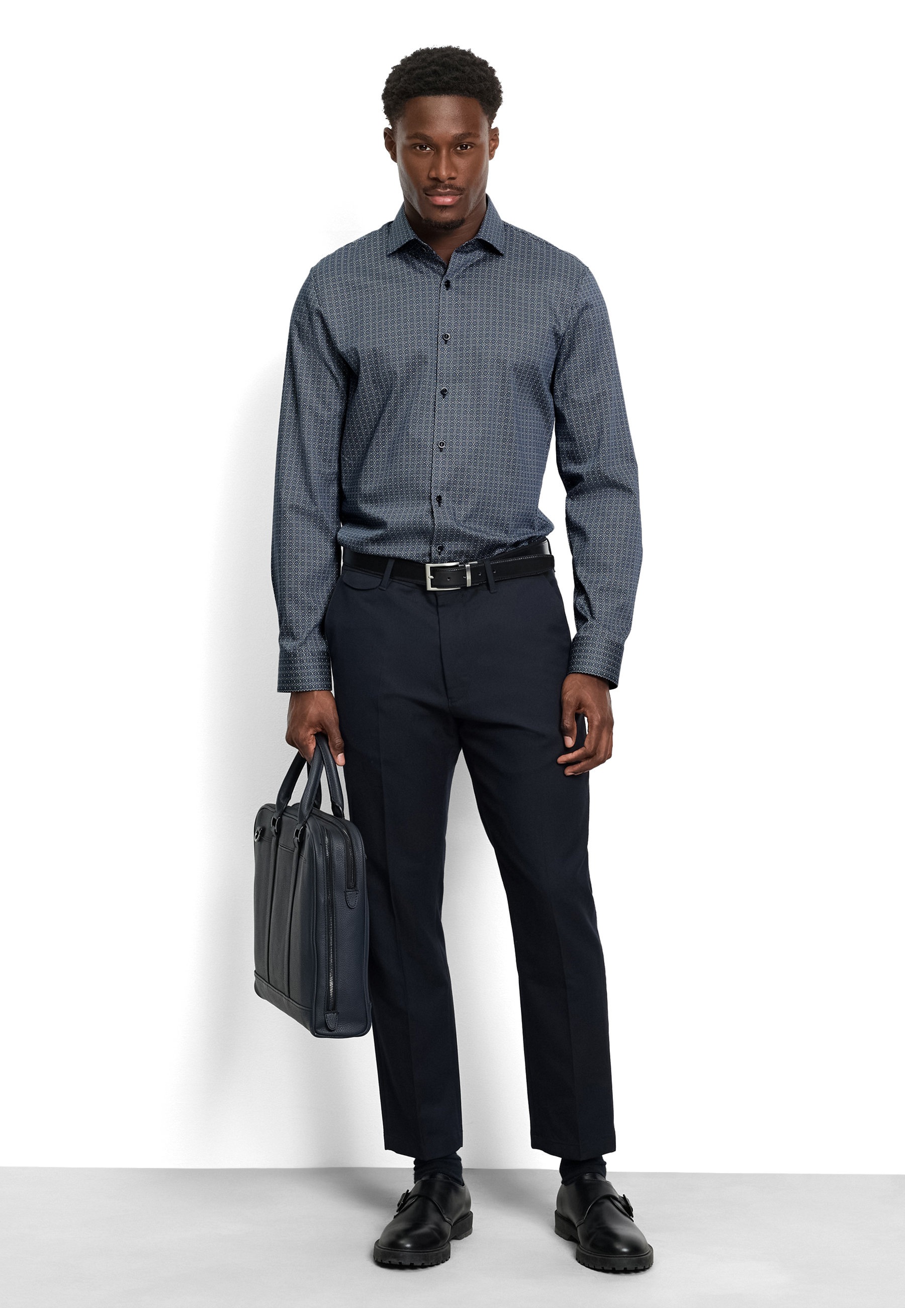 OLYMP Businesshemd »OLYMP No. Six, super slim, Businesshemd, Royal Kent«