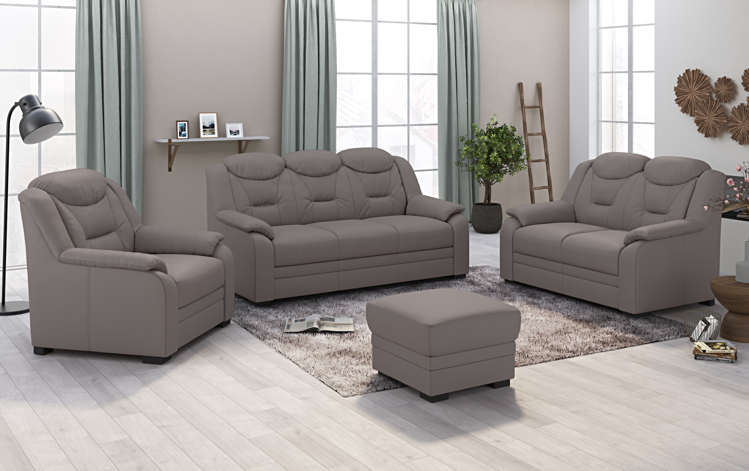 COTTA 2-Sitzer "Marcus" Sofa mit hoher Rückenlehne günstig online kaufen