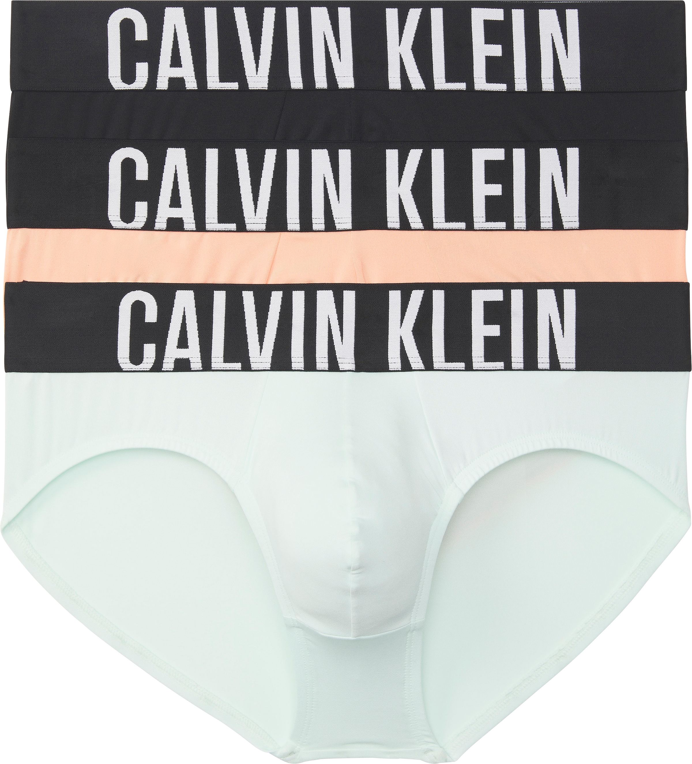 Calvin Klein Underwear Hipster »HIP BRIEF 3PK«, (Packung, 3 St., 3er), mit Logo-Stretchbund