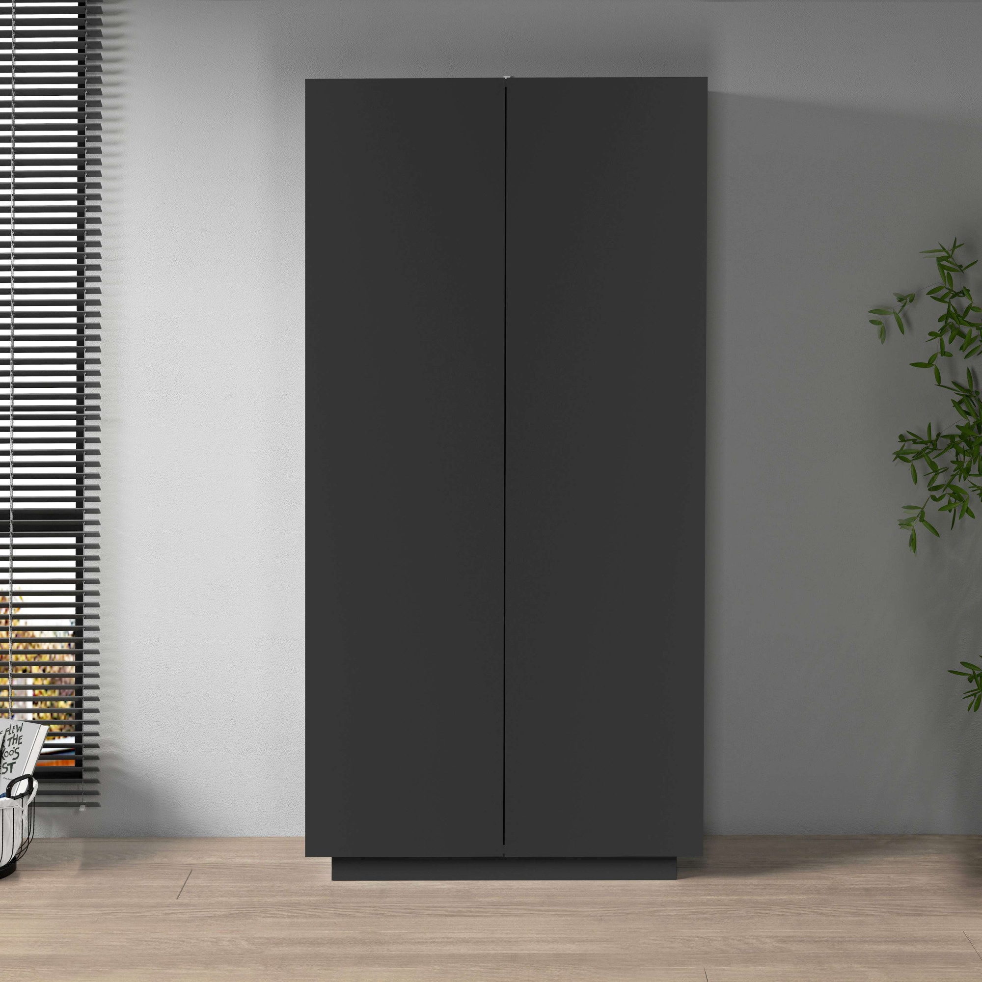 INOSIGN Aktenschrank »Essential, Mehrzweckschrank, Büroschrank mit 2 Türen«, & verstellbaren Einlegeböden, Höhe 86 oder 166 cm, Made in Italy