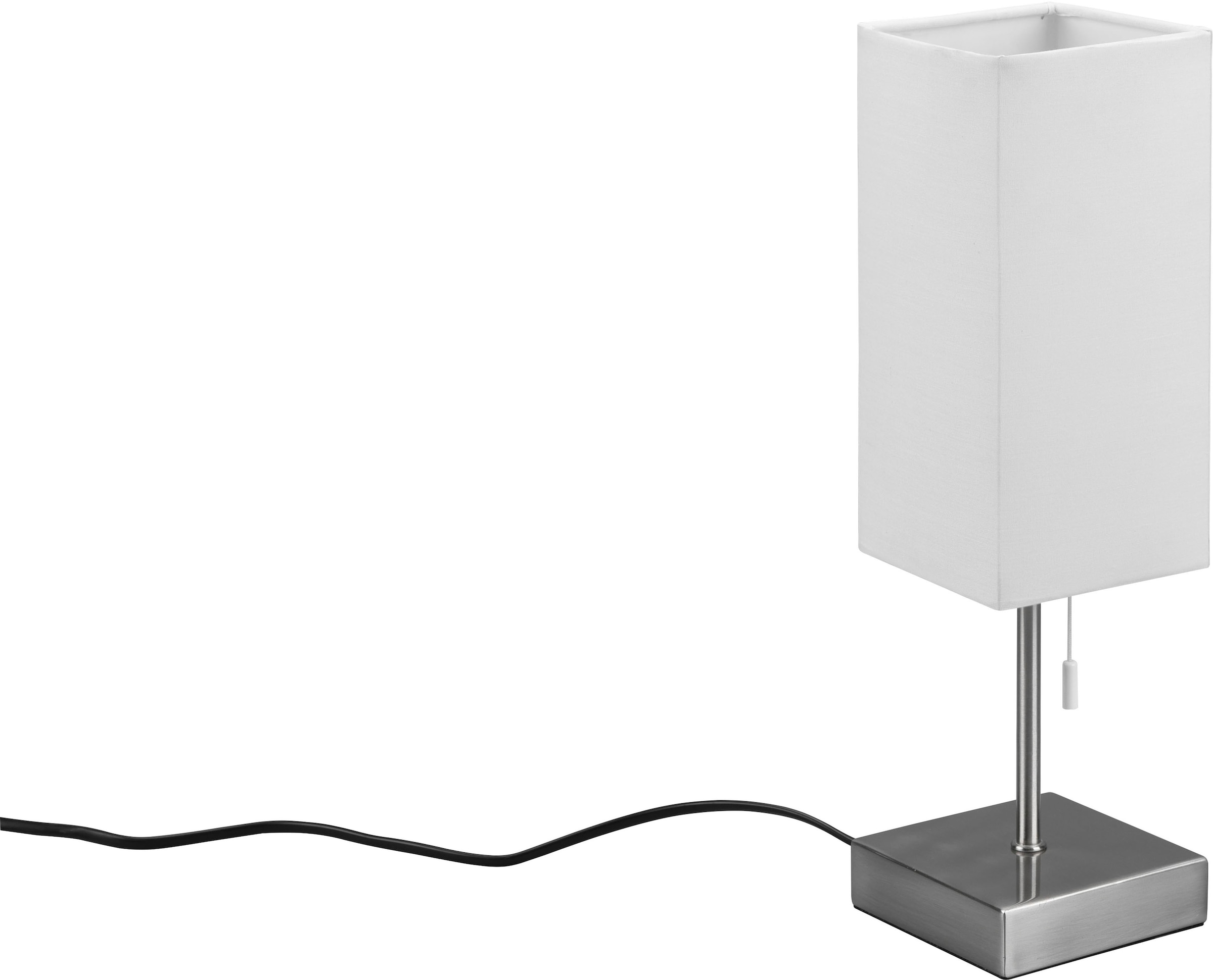 max Nachttischlampe Schreibtischlampe Leuchten Lademöglichkeit USB-C »Ole«, | Zugschalter exkl TRIO flammig-flammig, 25W 1 1xE27 BAUR