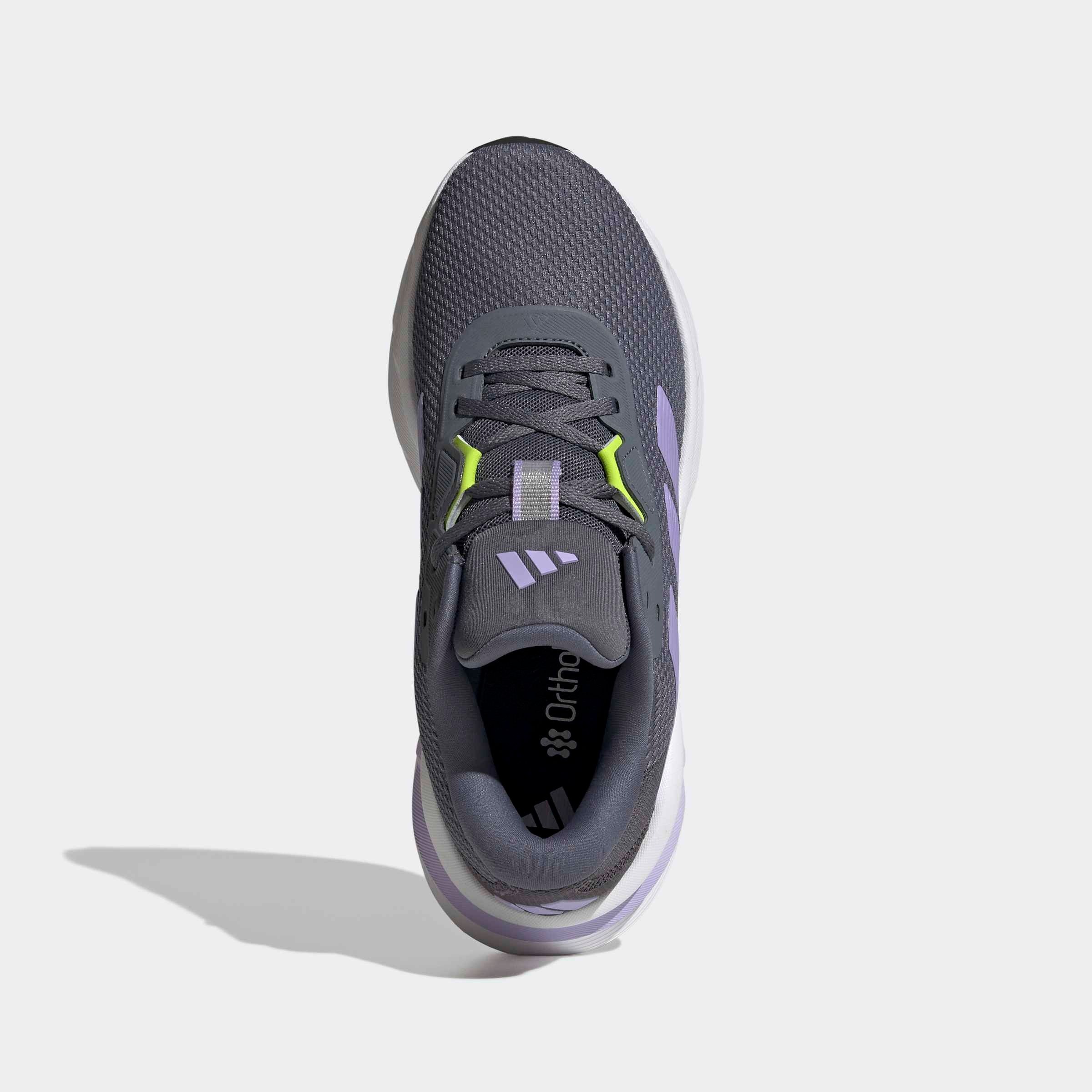 Laufschuh ADIDAS PERFORMANCE "GALAXY 7", Damen, Gr. 42,5, onix, glopur, auon, Synthetik, Textil, Schuhe Laufschuh, Topseller 2